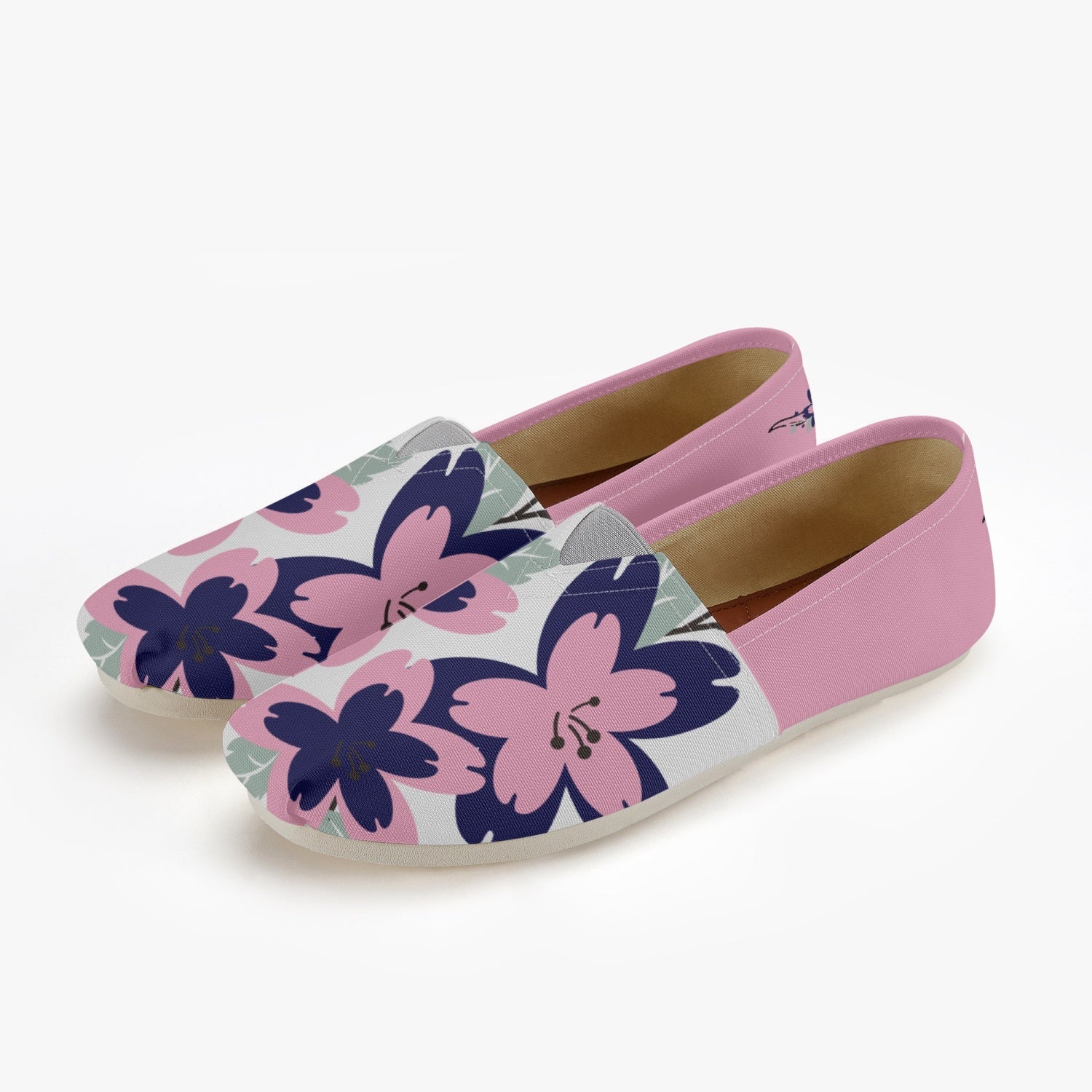 COWGIRL CODE CANVAS FLAT LOAFERS