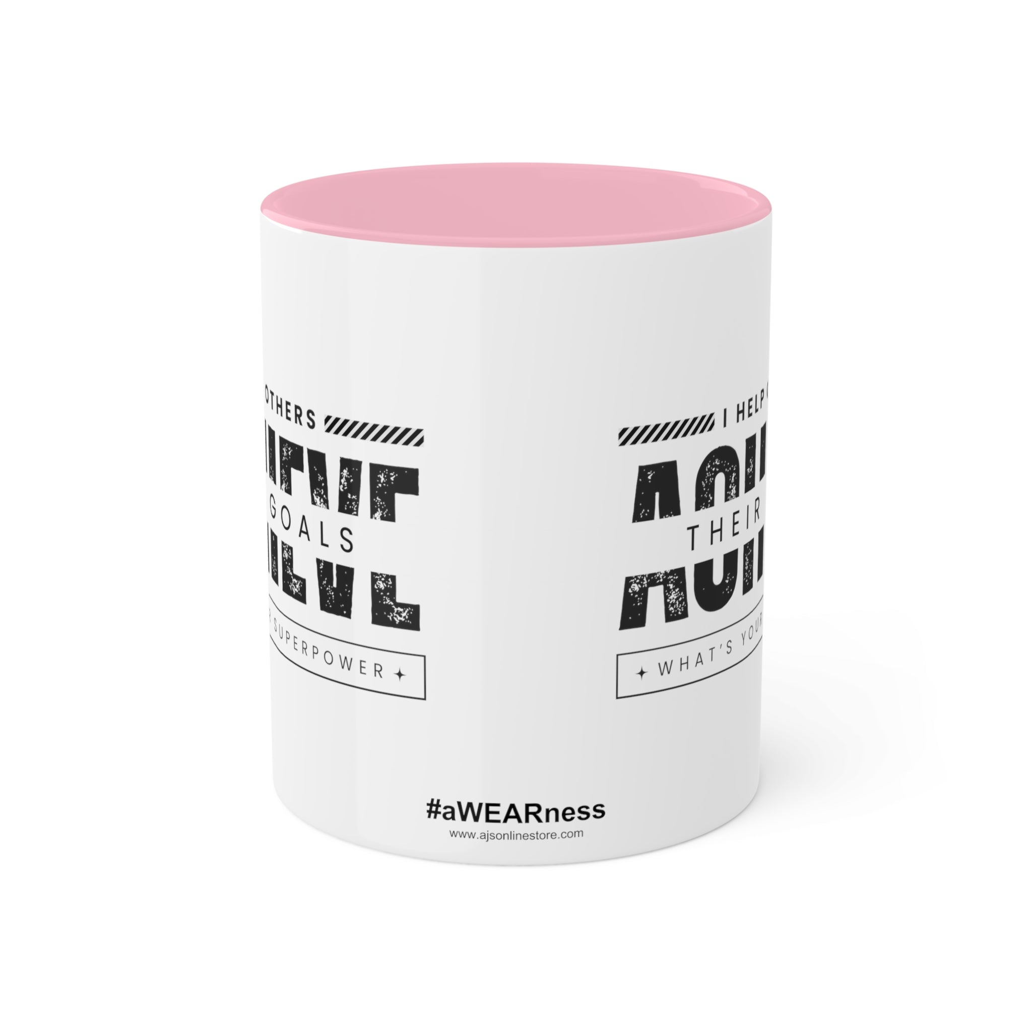 Achieving Goals Colorful Mugs, 11oz - 12 colours