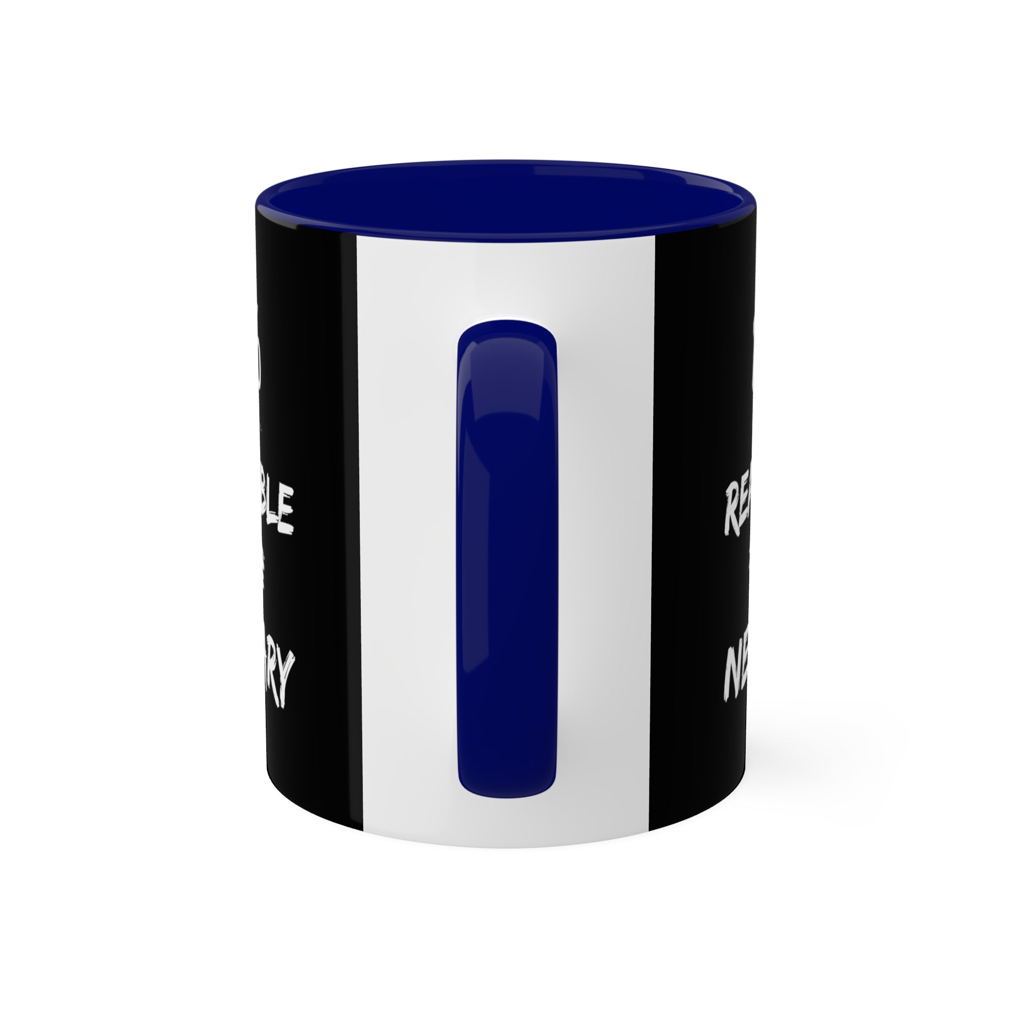 Reasonable & Necessary Colorful Mugs, 11oz - 12 colours