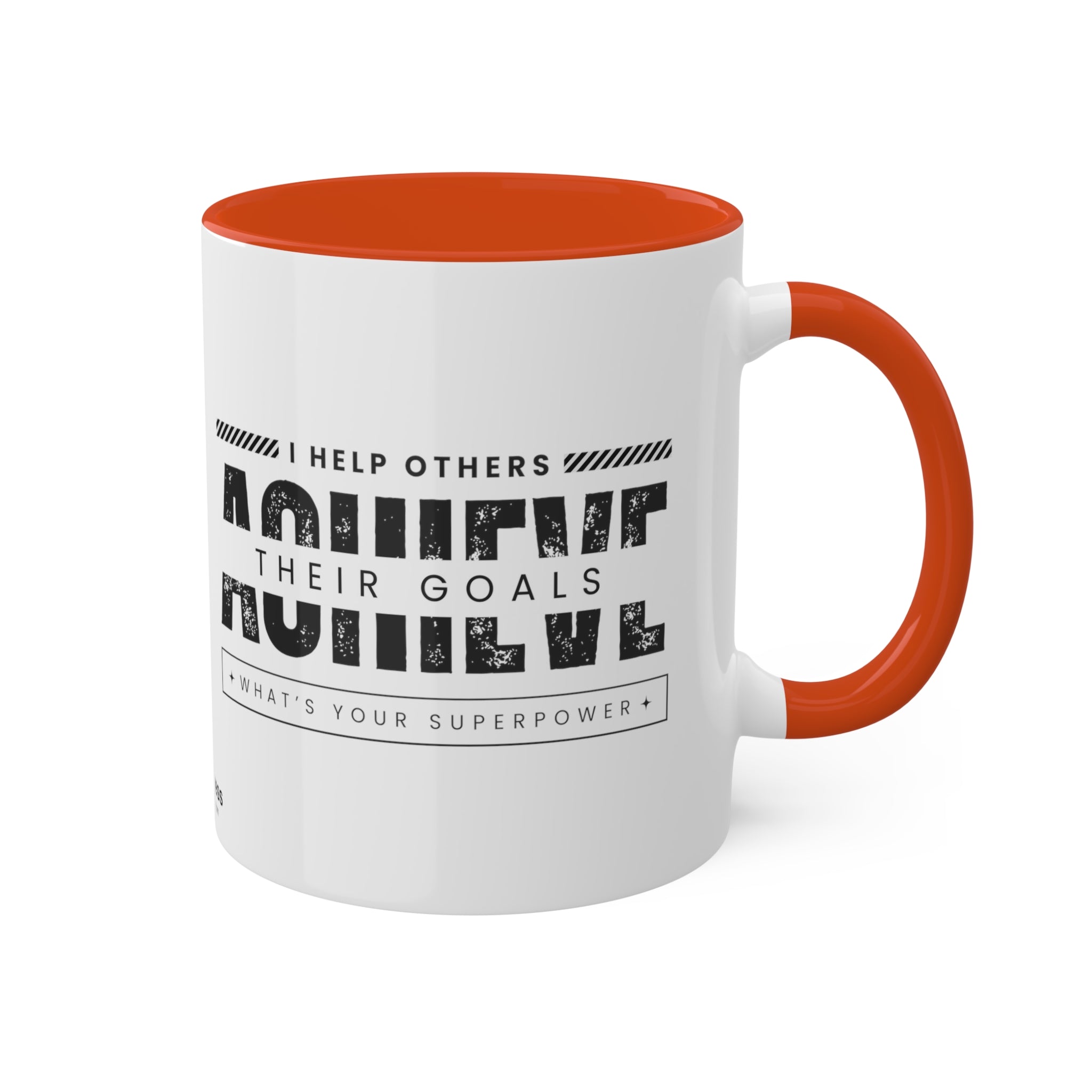 Achieving Goals Colorful Mugs, 11oz - 12 colours