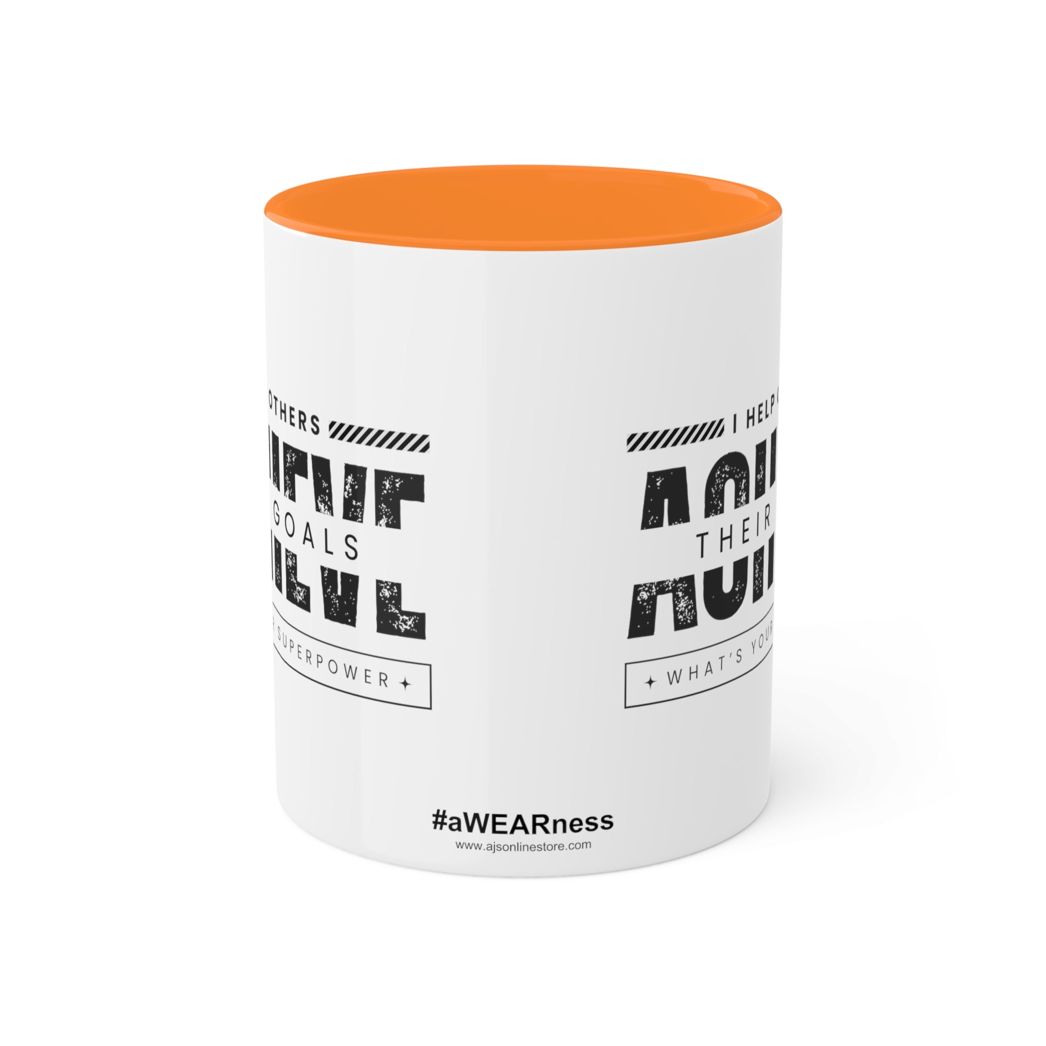 Achieving Goals Colorful Mugs, 11oz - 12 colours