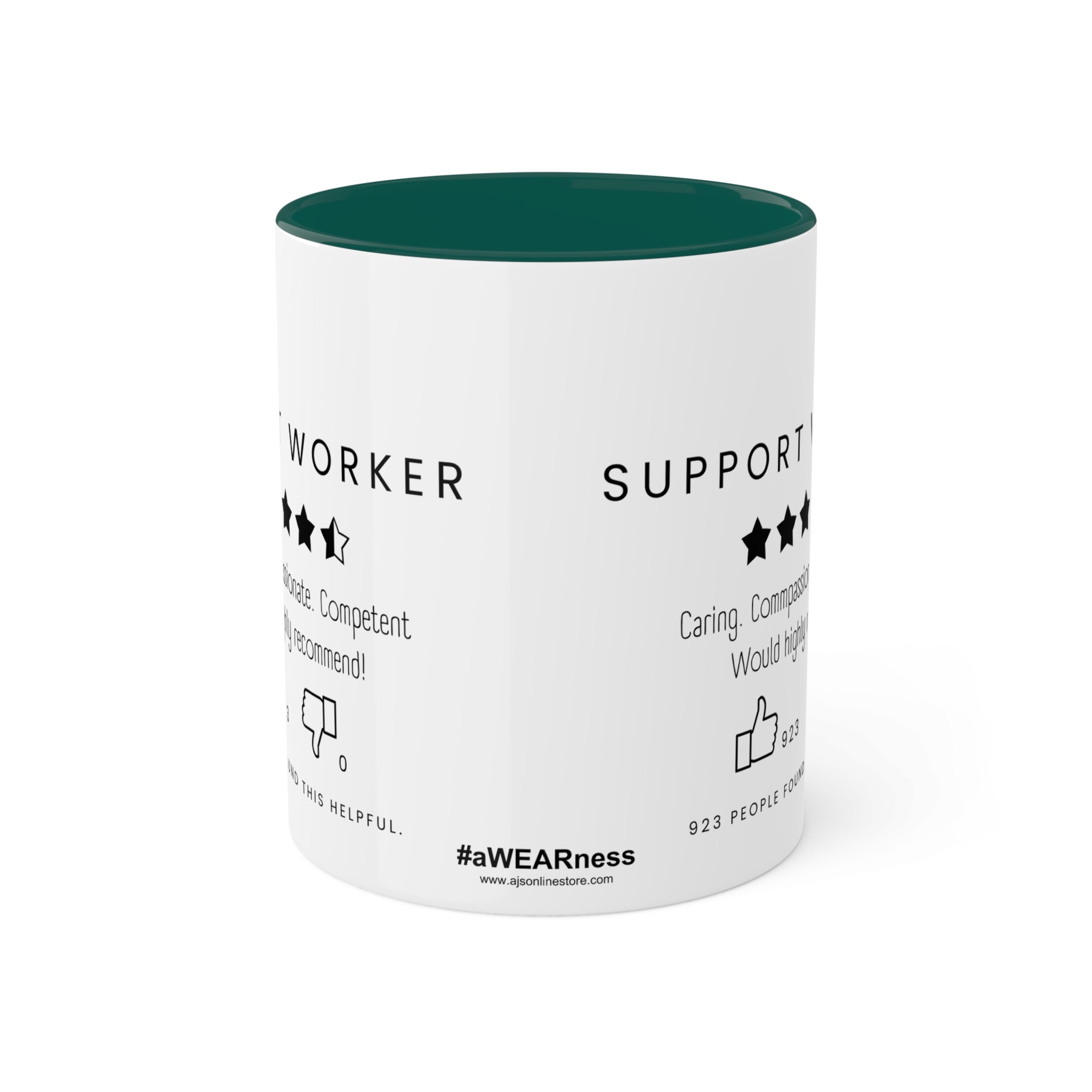 Support Worker Colorful Mugs, 11oz - 12 colours