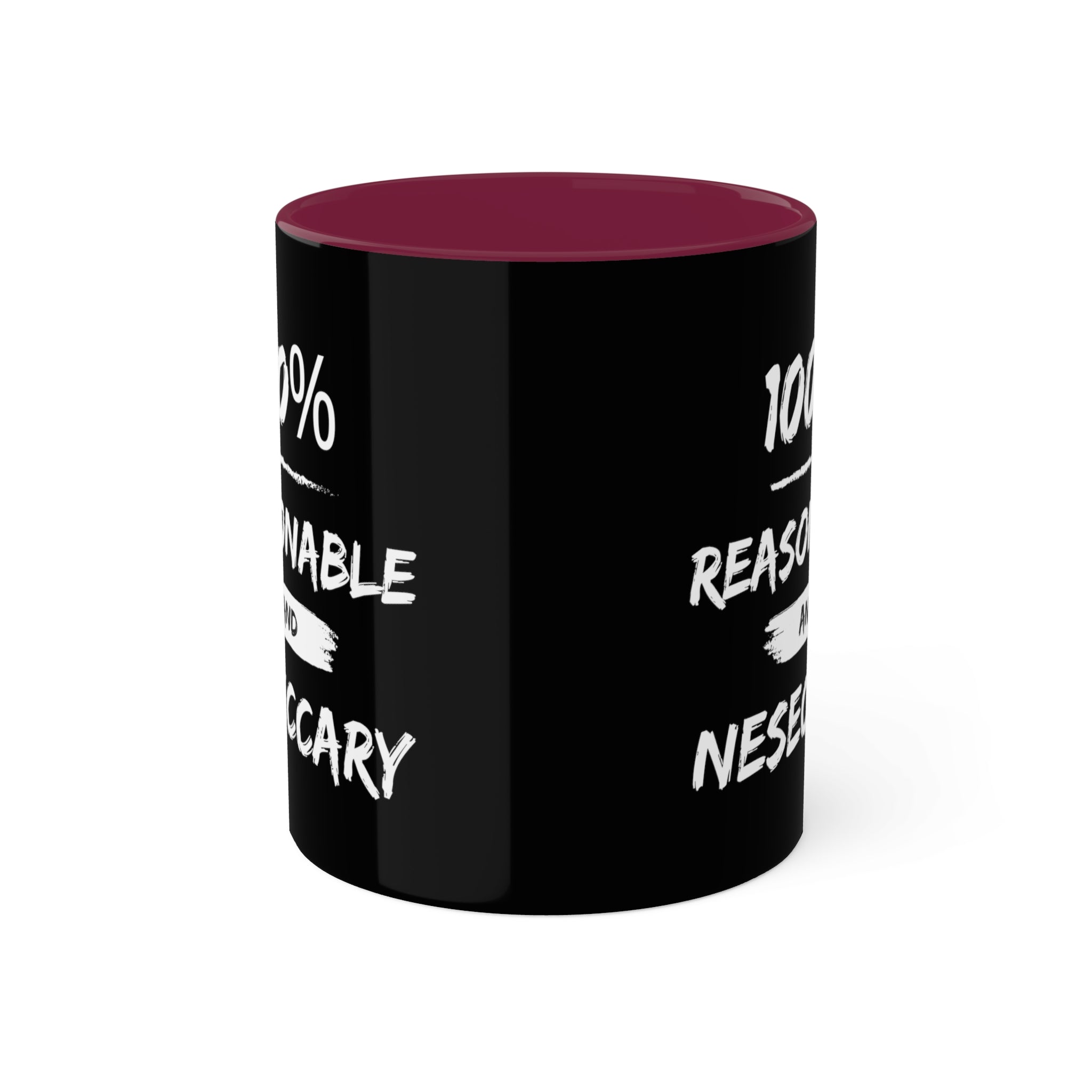 Reasonable & Necessary Colorful Mugs, 11oz - 12 colours