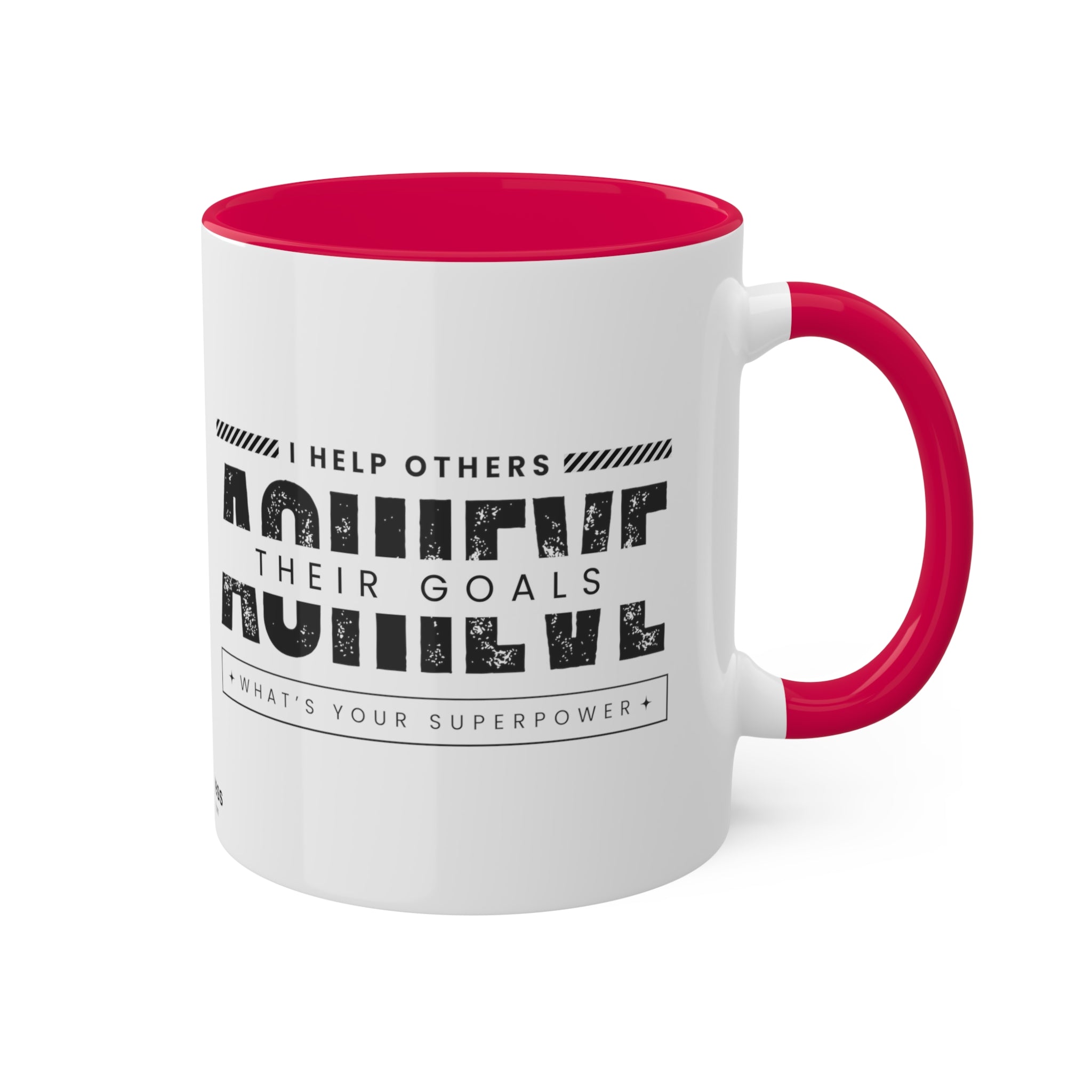 Achieving Goals Colorful Mugs, 11oz - 12 colours