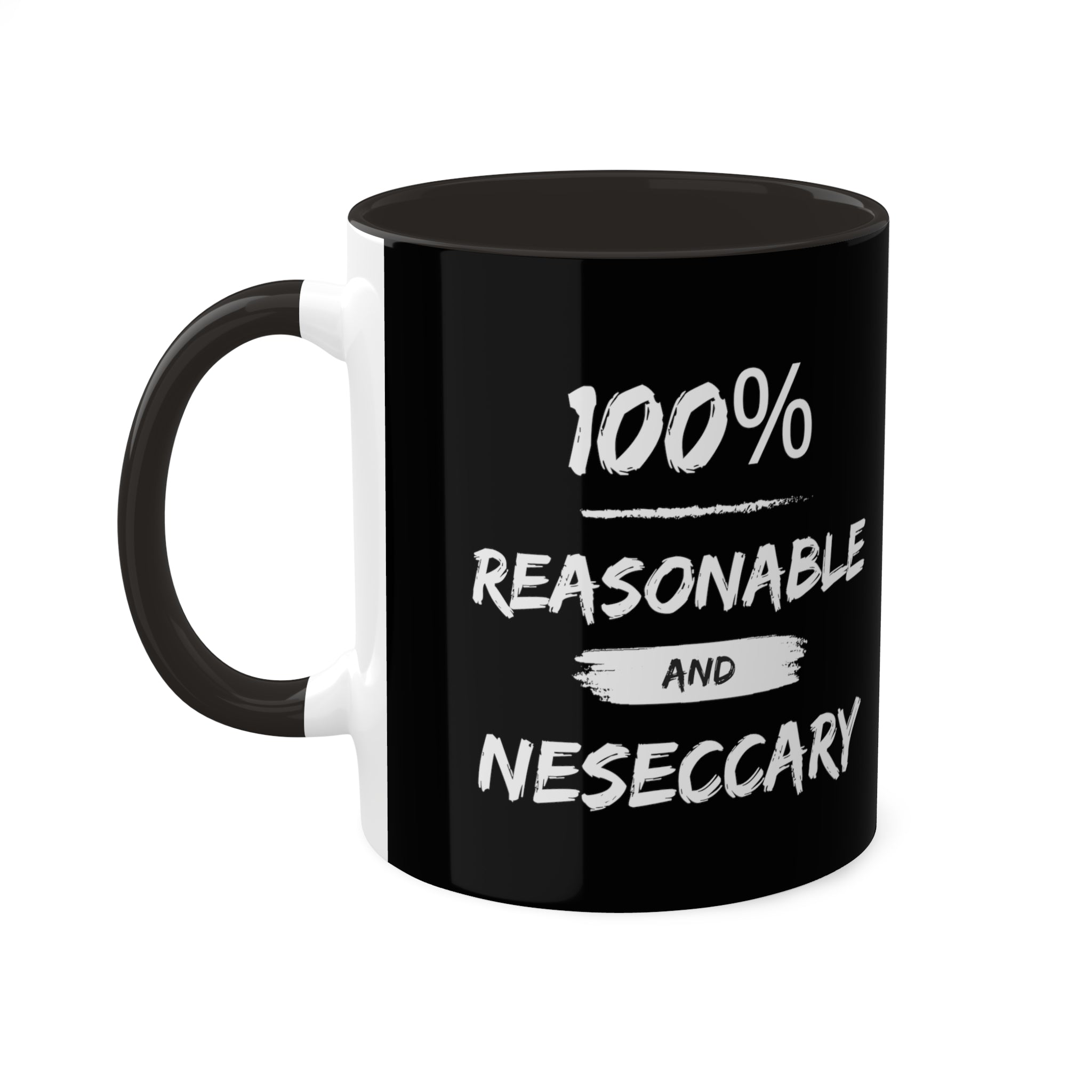 Reasonable & Necessary Colorful Mugs, 11oz - 12 colours