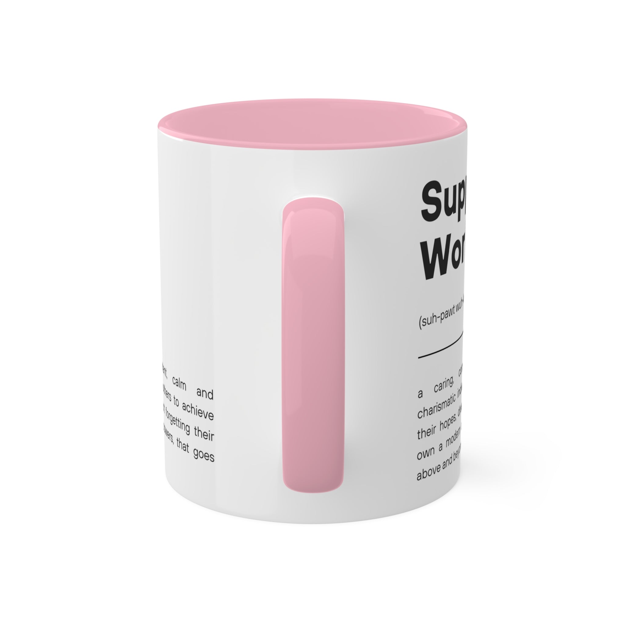 Support Worker Colorful Mugs, 11oz - 12 colours