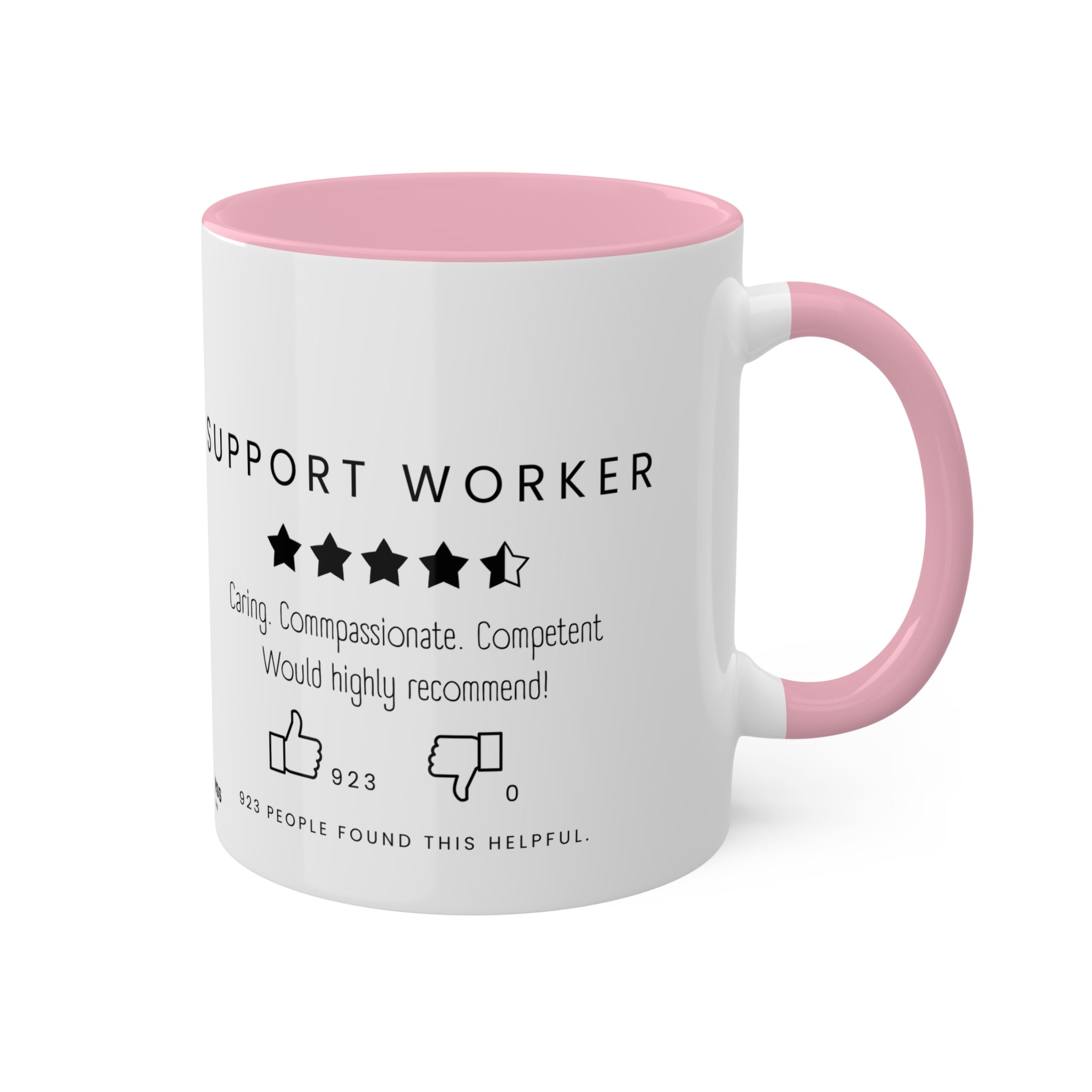 Support Worker Colorful Mugs, 11oz - 12 colours