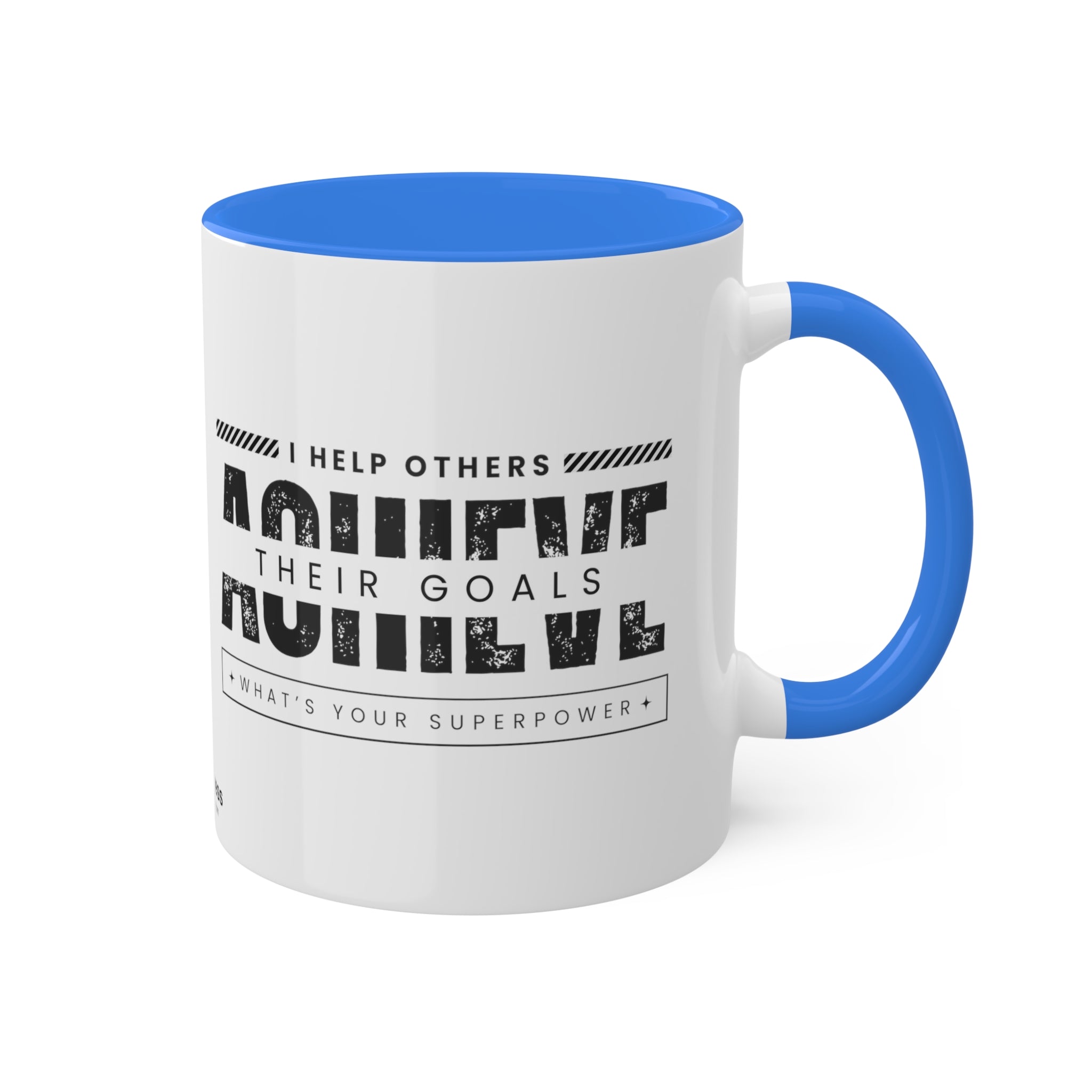 Achieving Goals Colorful Mugs, 11oz - 12 colours