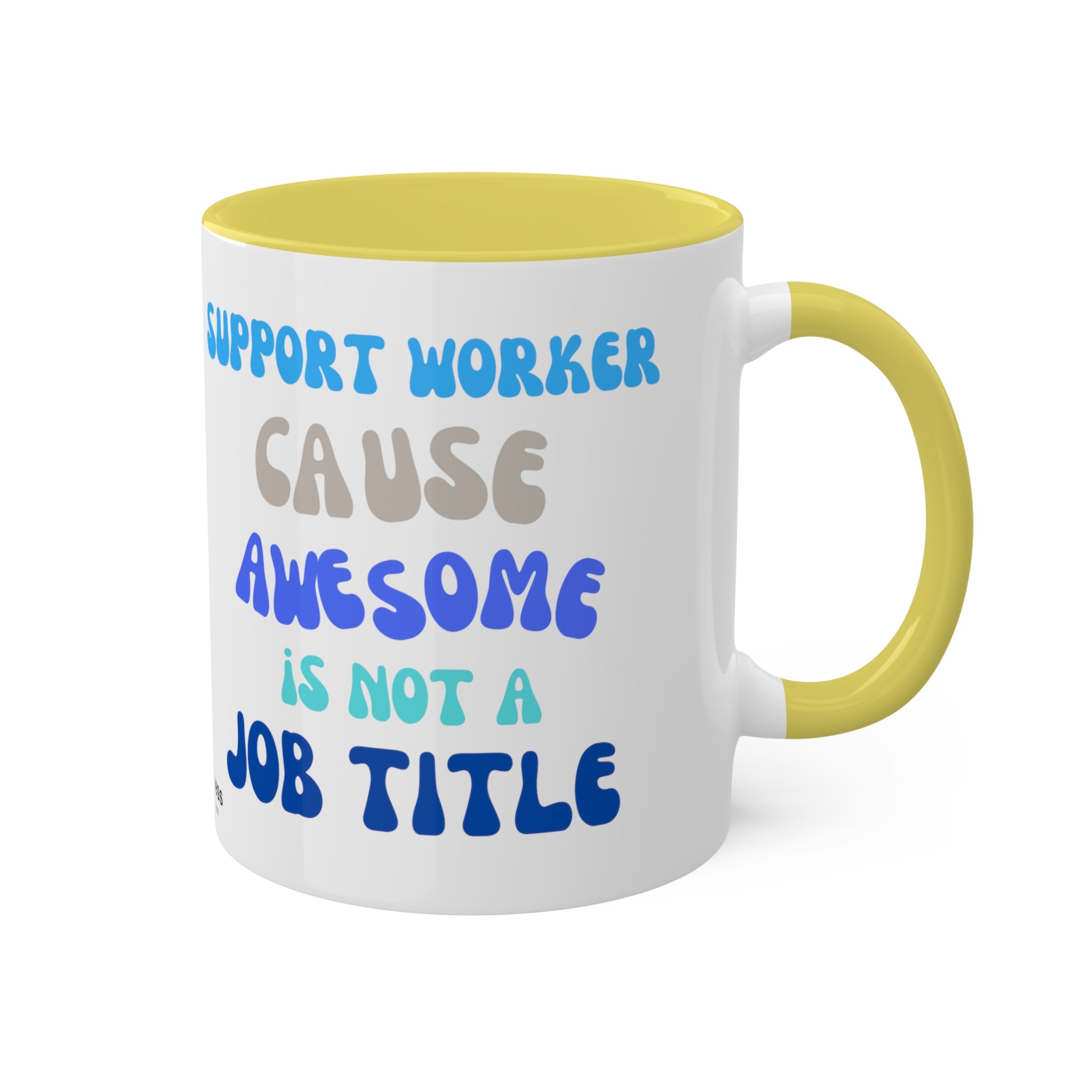 Awesome Not A Title Colorful Mugs, 11oz - 12 colours