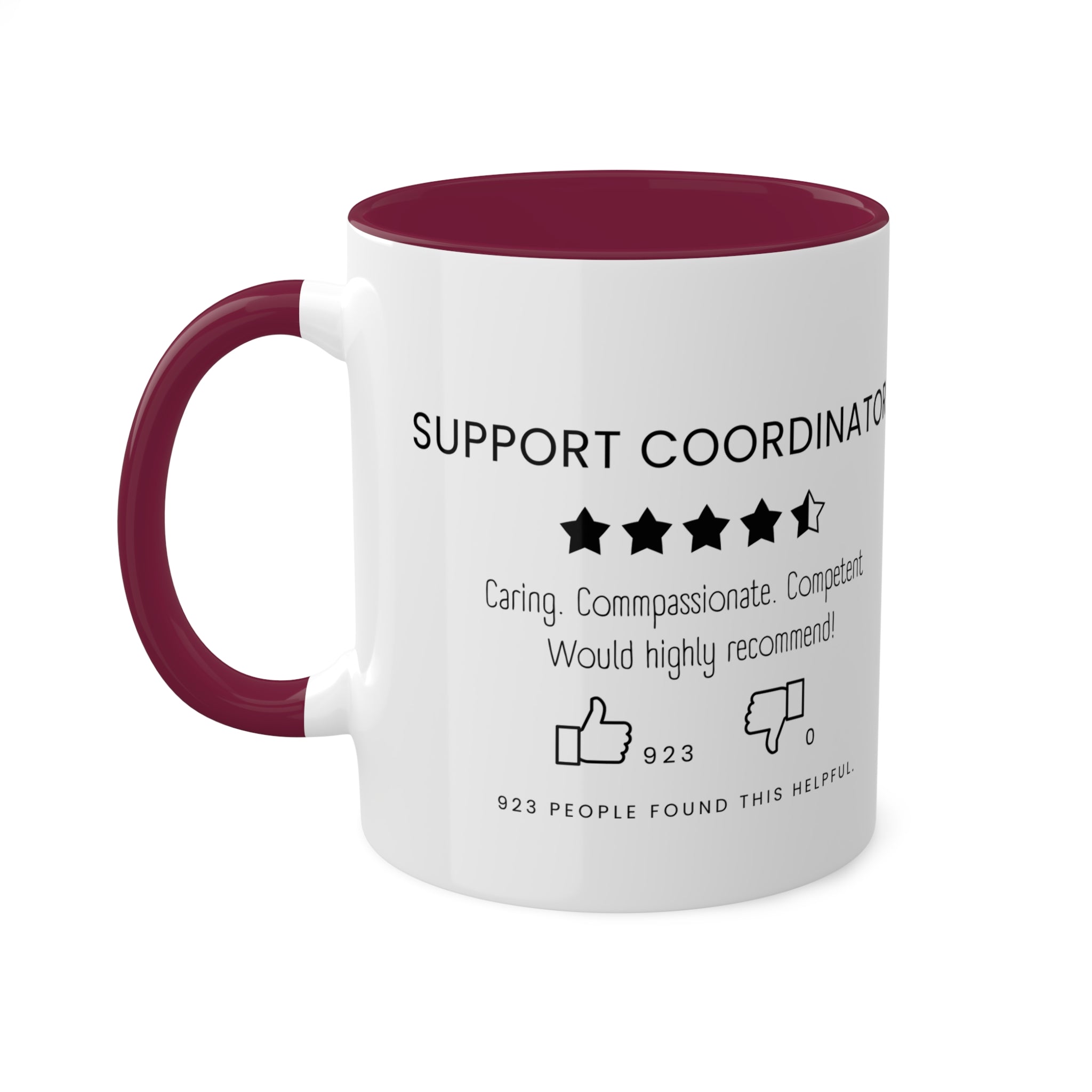 Support Coordinator Colorful Mugs, 11oz - 12 colours