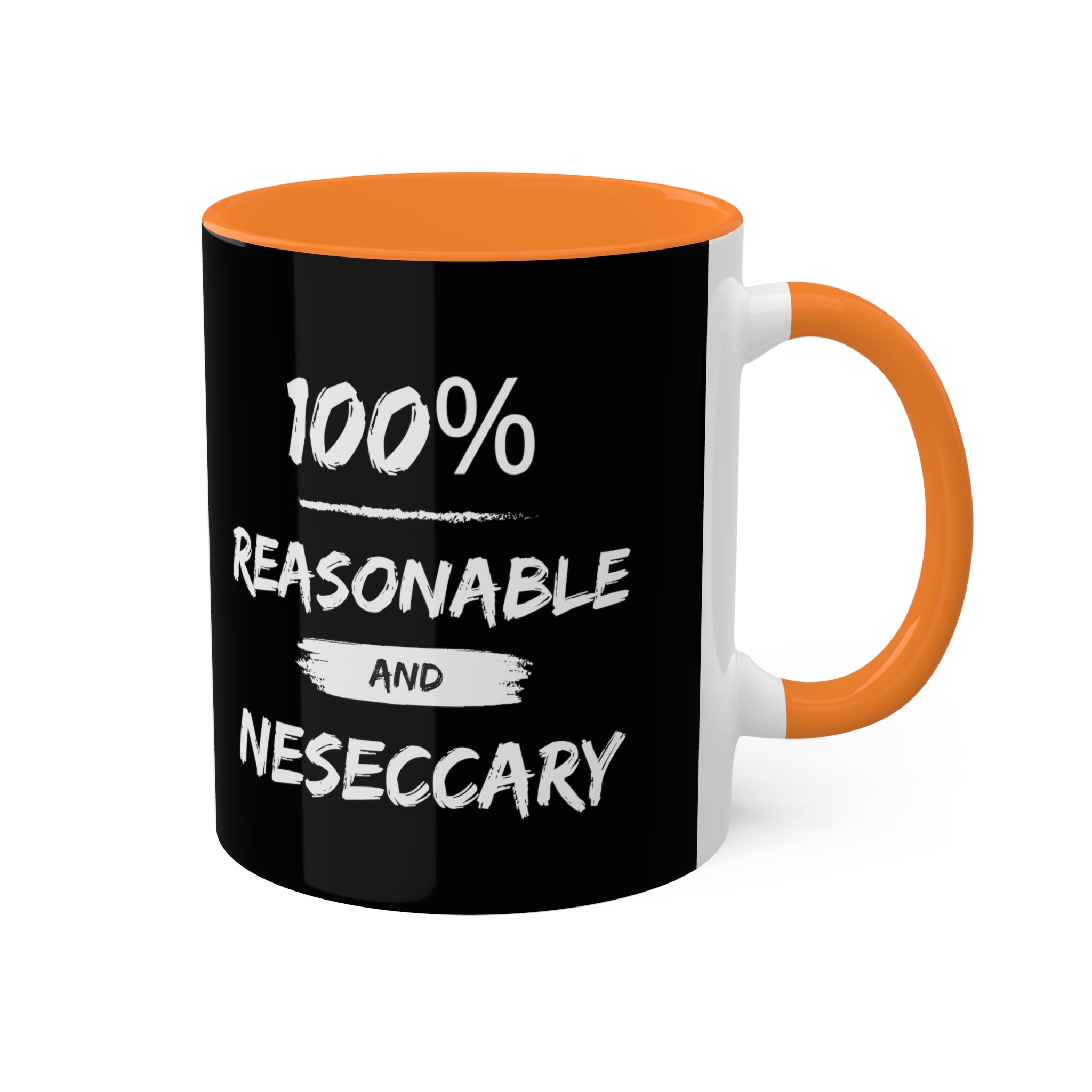 Reasonable & Necessary Colorful Mugs, 11oz - 12 colours