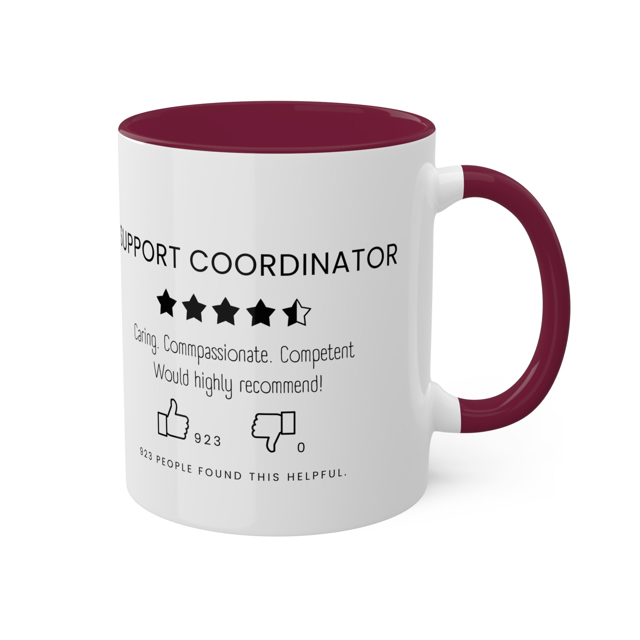 Support Coordinator Colorful Mugs, 11oz - 12 colours