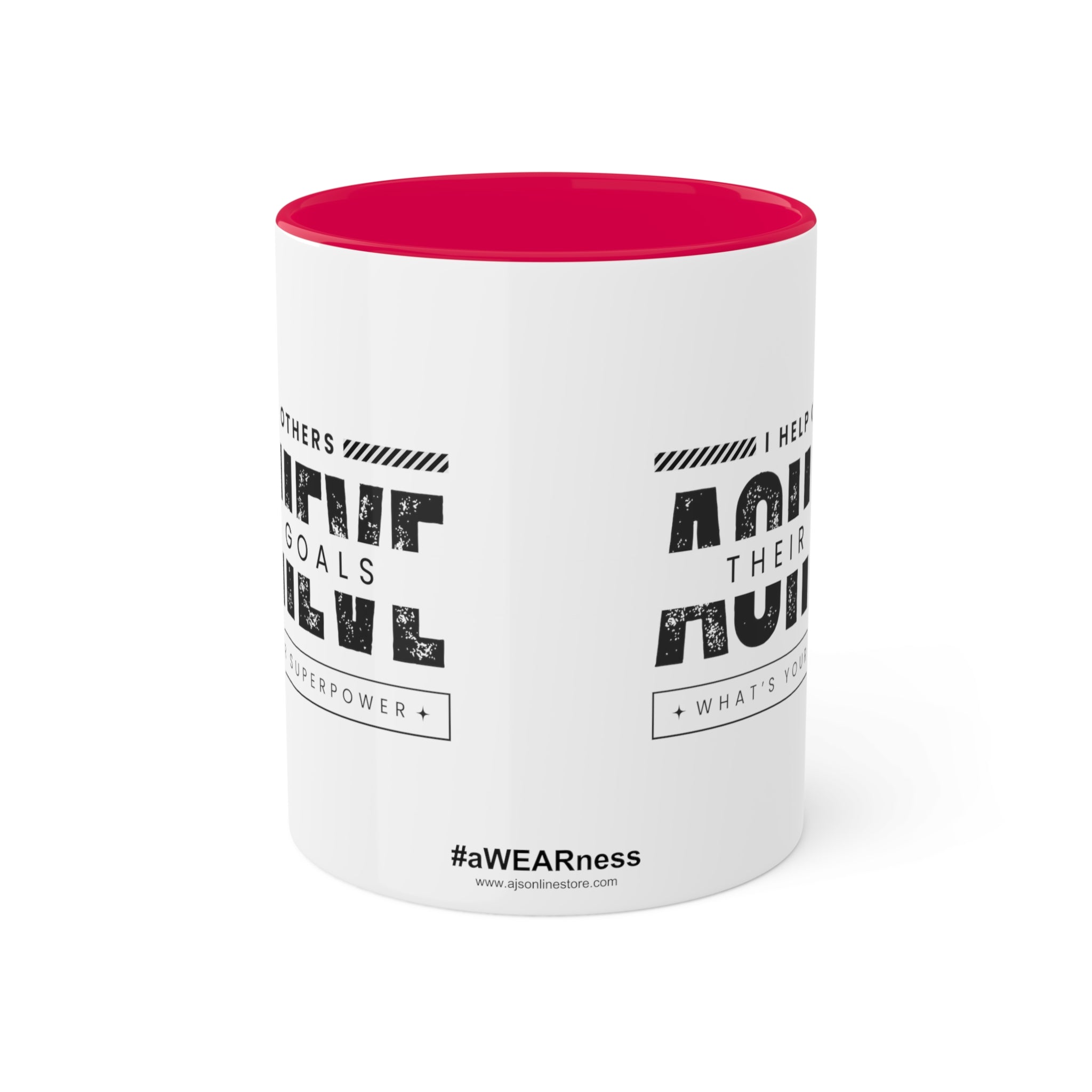 Achieving Goals Colorful Mugs, 11oz - 12 colours