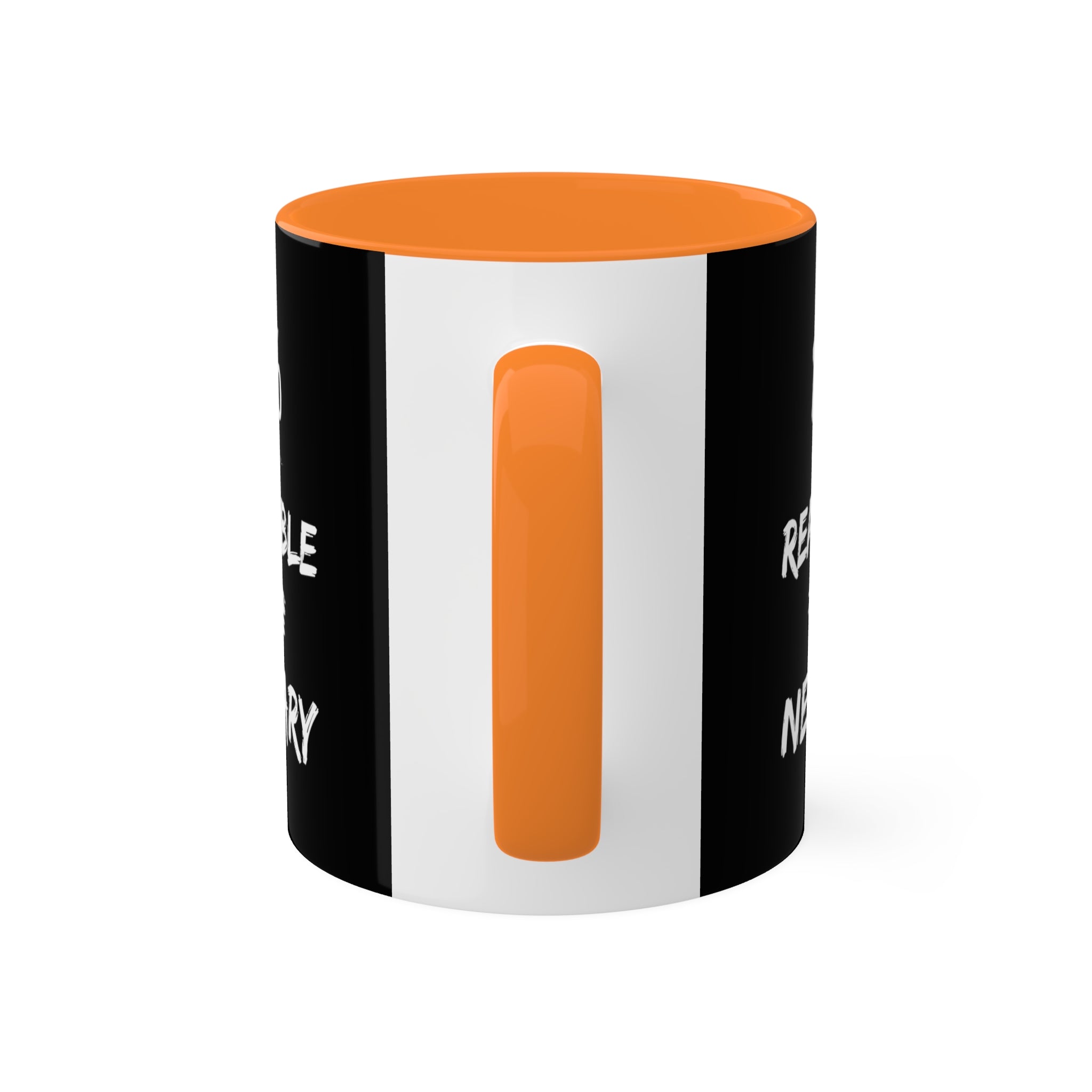 Reasonable & Necessary Colorful Mugs, 11oz - 12 colours