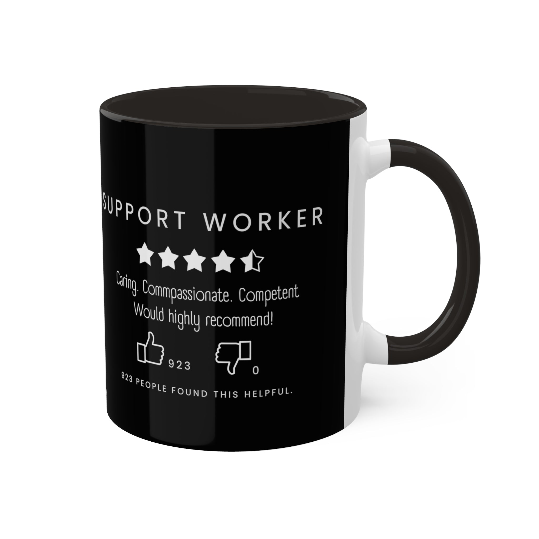 Support Worker Colorful Mugs, 11oz - 12 colours