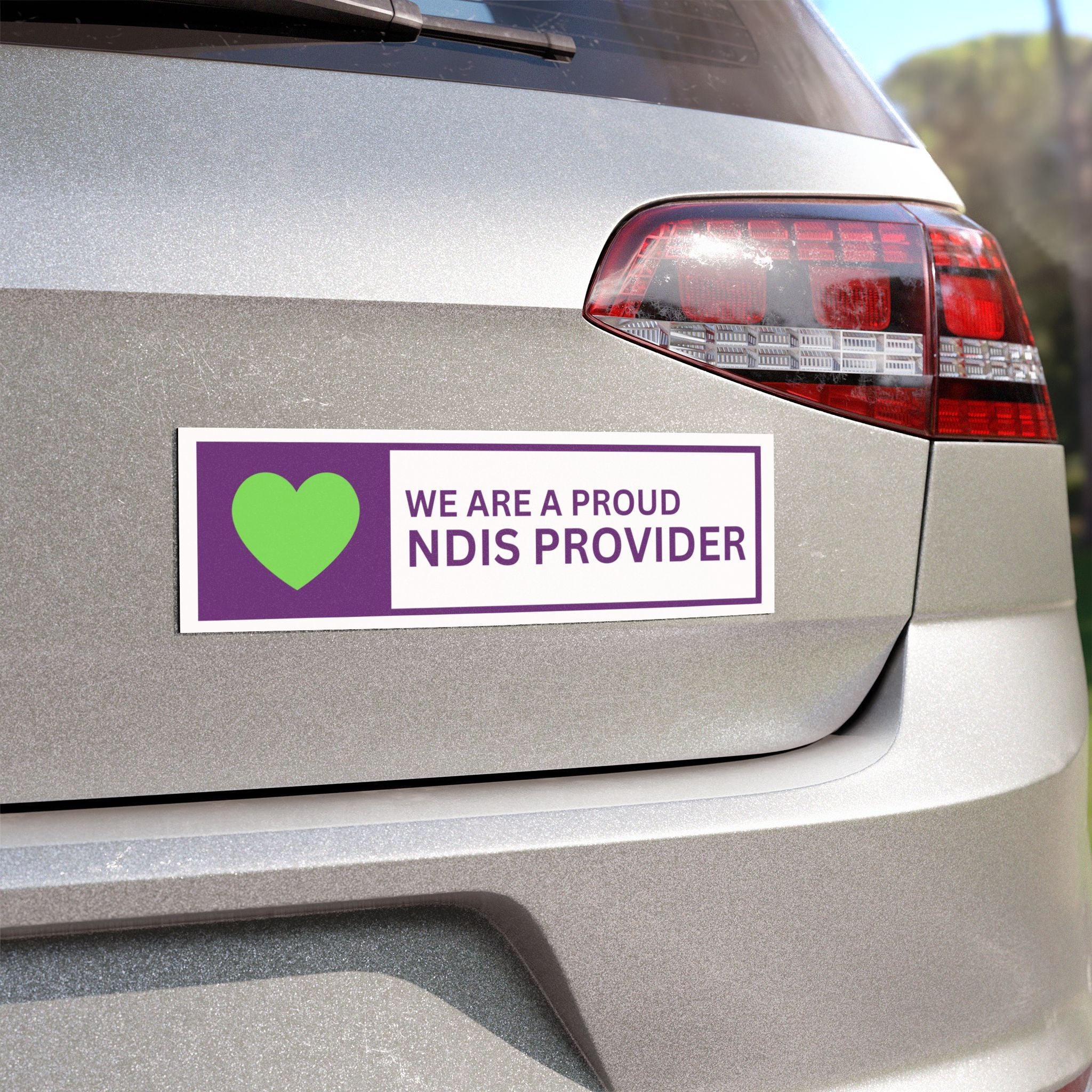 NDIS Provider Car Magnet - (25cm x 7.62cm)