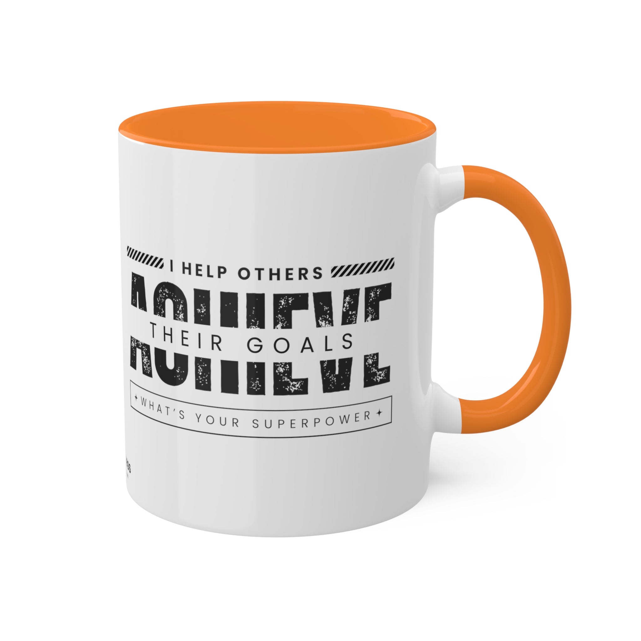 Achieving Goals Colorful Mugs, 11oz - 12 colours