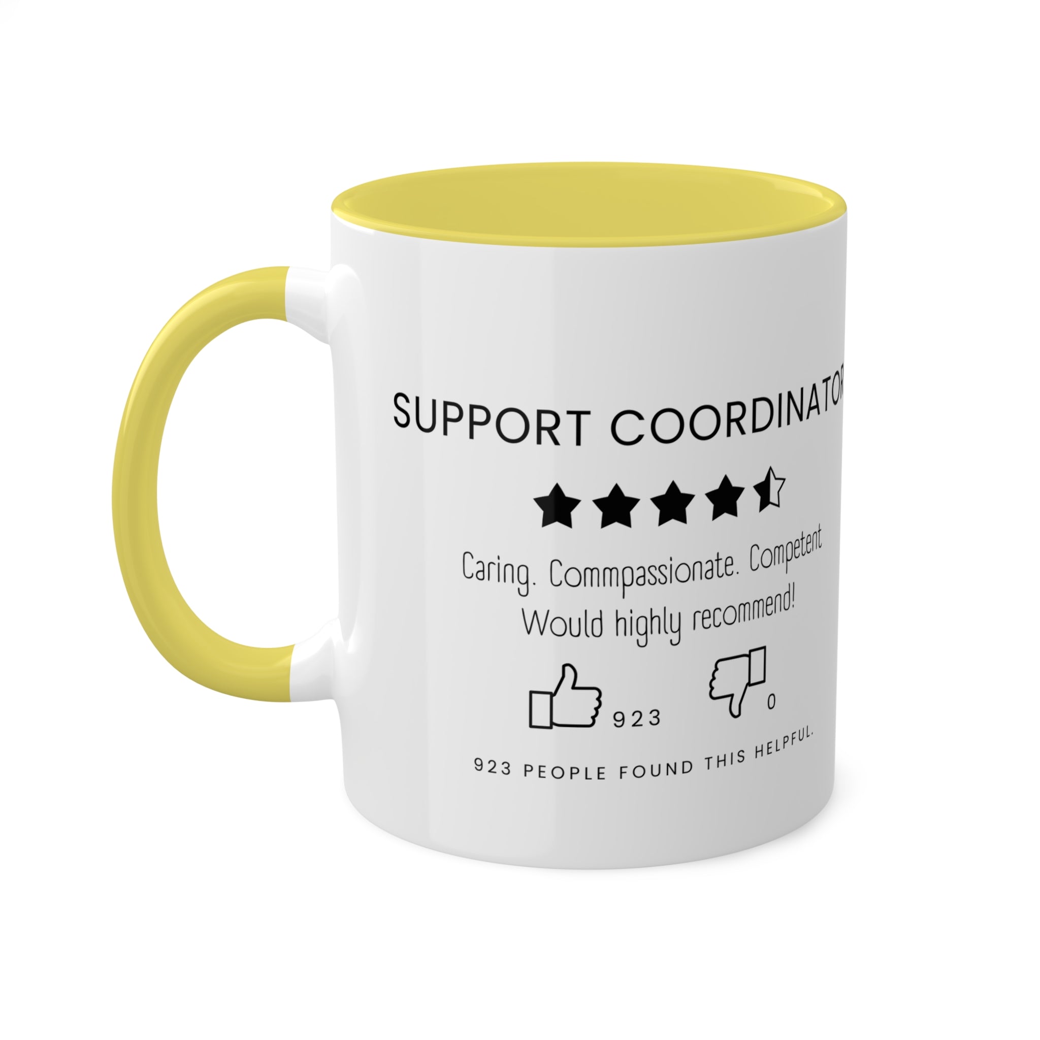 Support Coordinator Colorful Mugs, 11oz - 12 colours