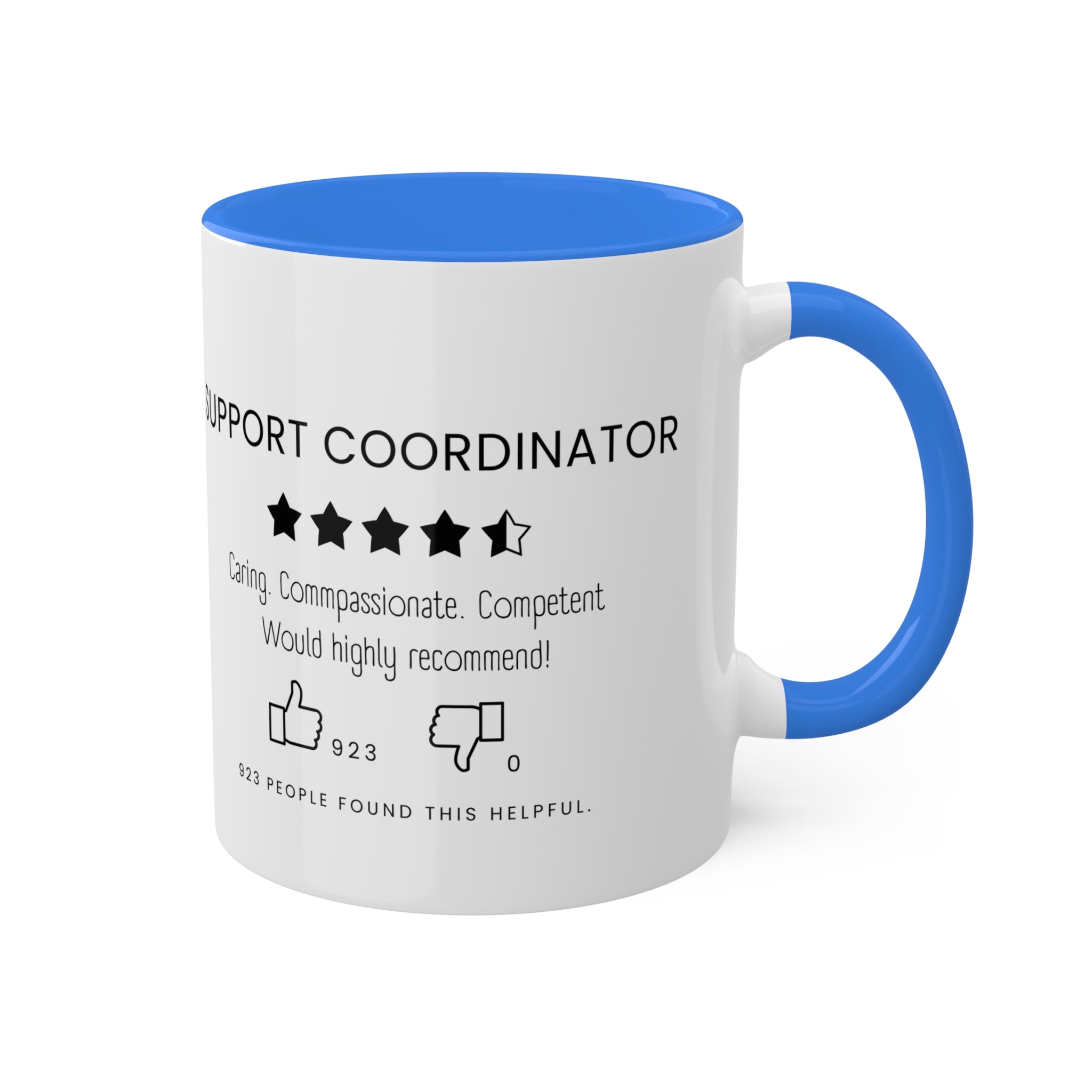 Support Coordinator Colorful Mugs, 11oz - 12 colours