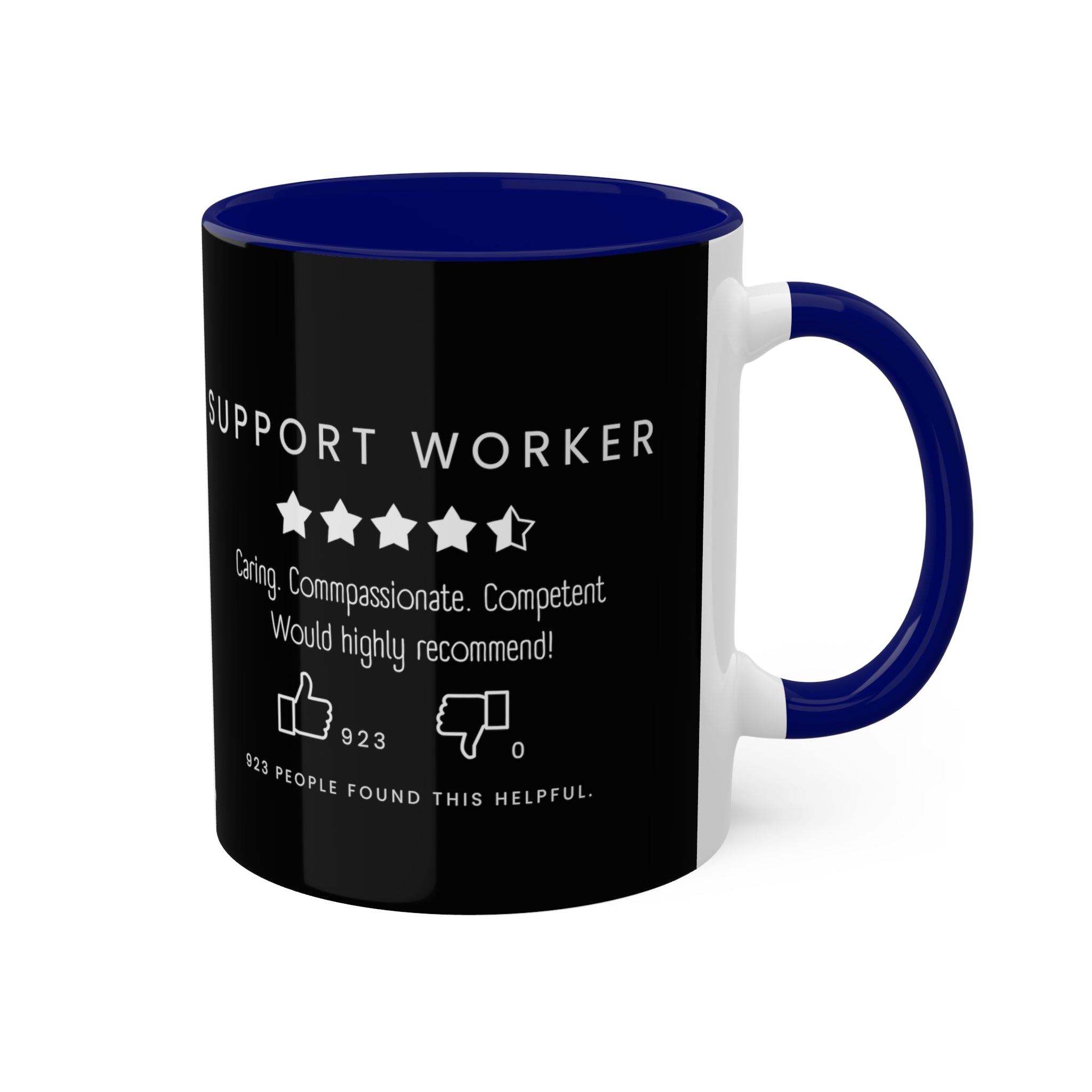 Support Worker Colorful Mugs, 11oz - 12 colours