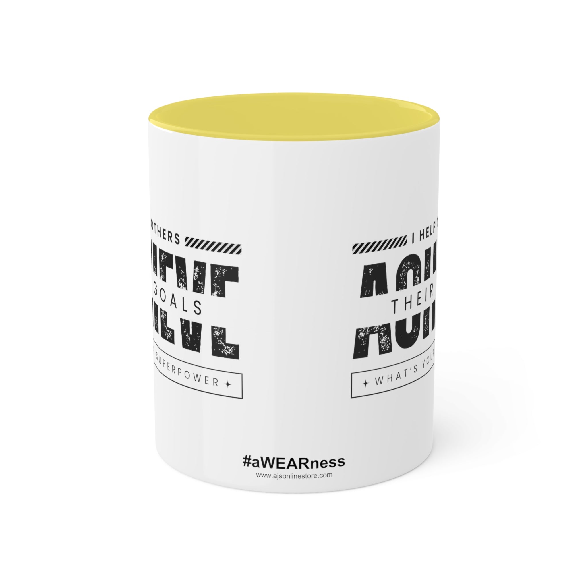 Achieving Goals Colorful Mugs, 11oz - 12 colours