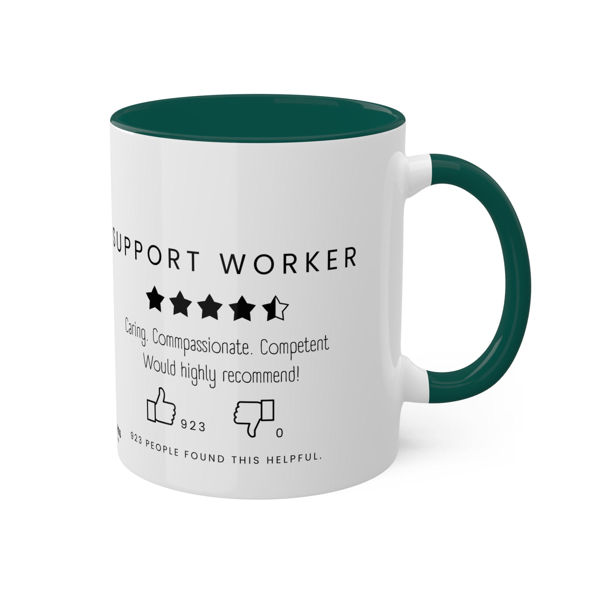 Support Worker Colorful Mugs, 11oz - 12 colours