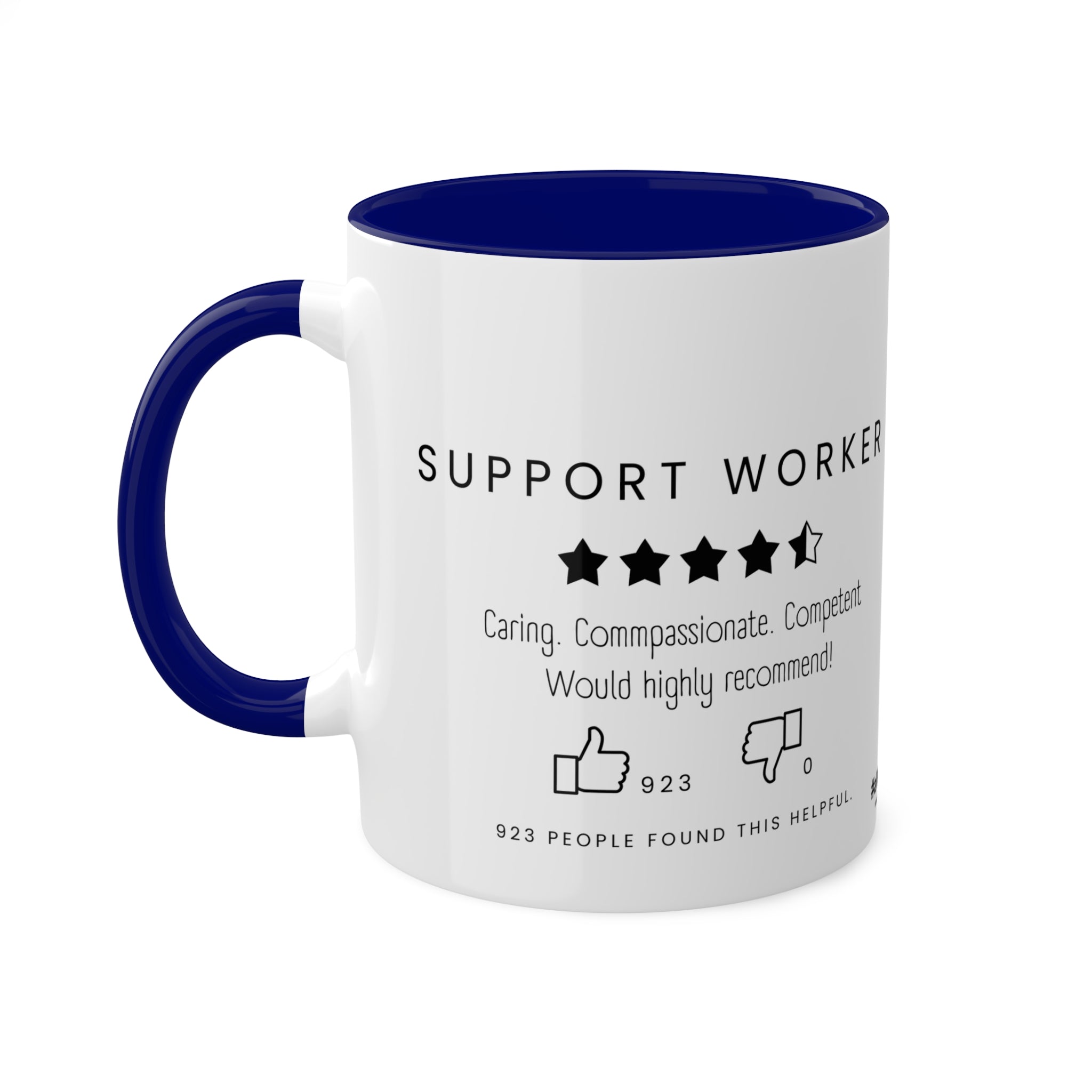 Support Worker Colorful Mugs, 11oz - 12 colours