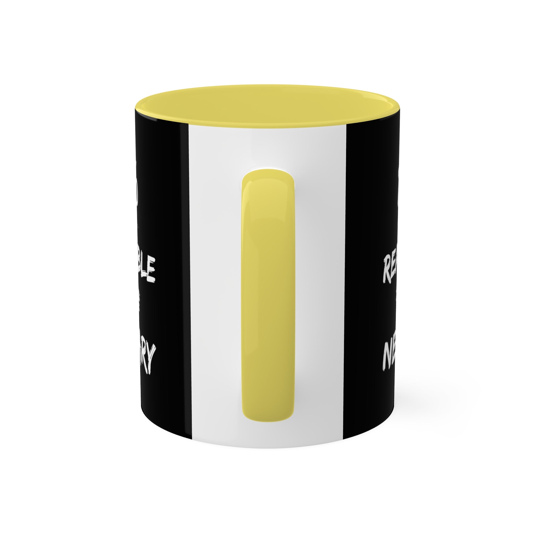 Reasonable & Necessary Colorful Mugs, 11oz - 12 colours