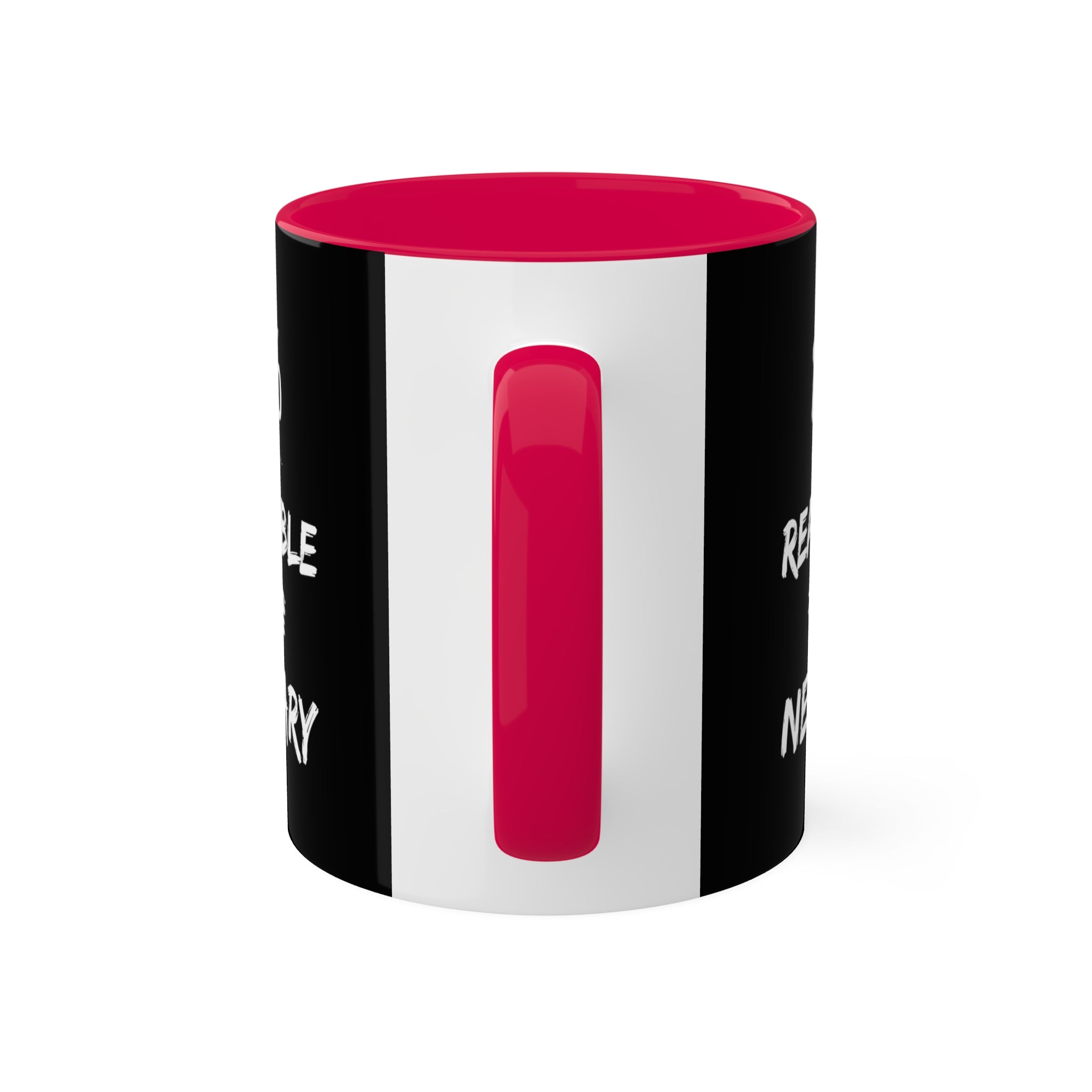 Reasonable & Necessary Colorful Mugs, 11oz - 12 colours