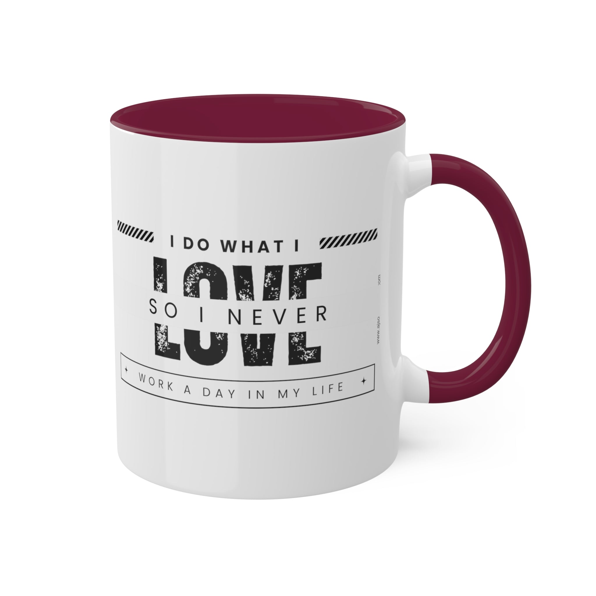 I Do What I Love Colorful Mugs, 11oz - 12 colours