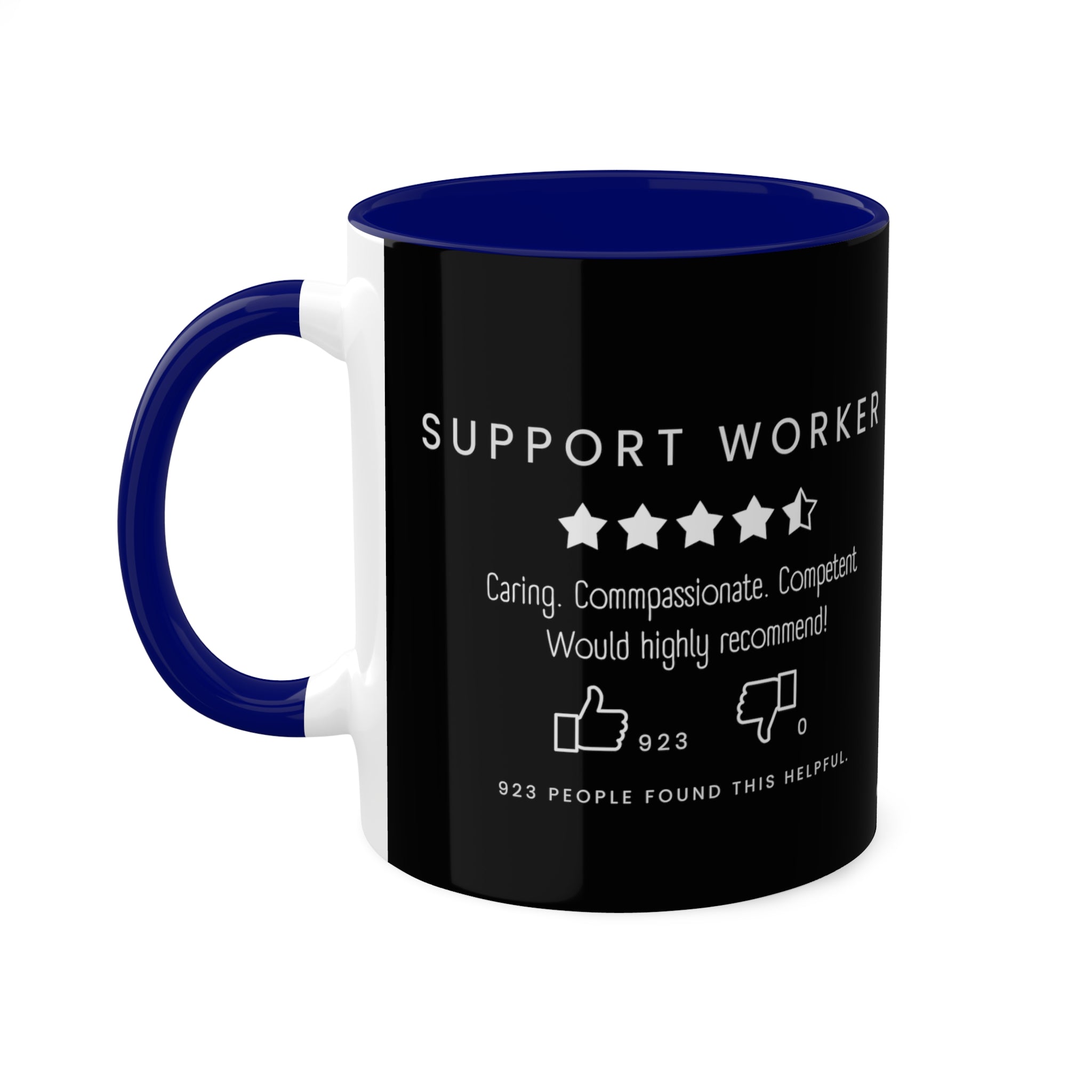 Support Worker Colorful Mugs, 11oz - 12 colours