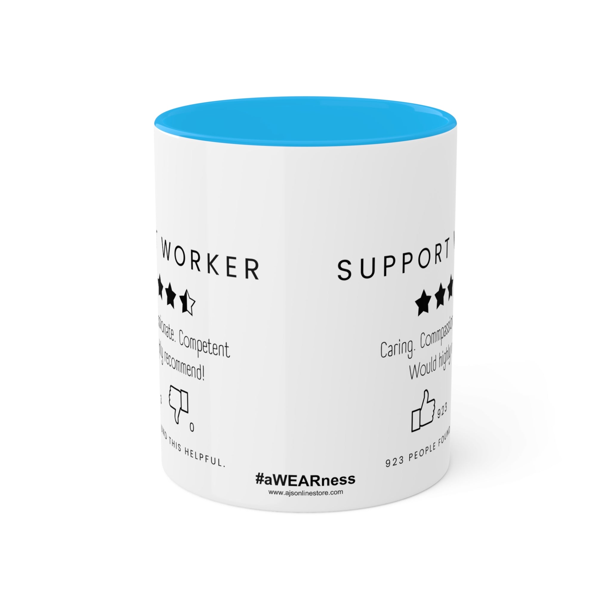 Support Worker Colorful Mugs, 11oz - 12 colours