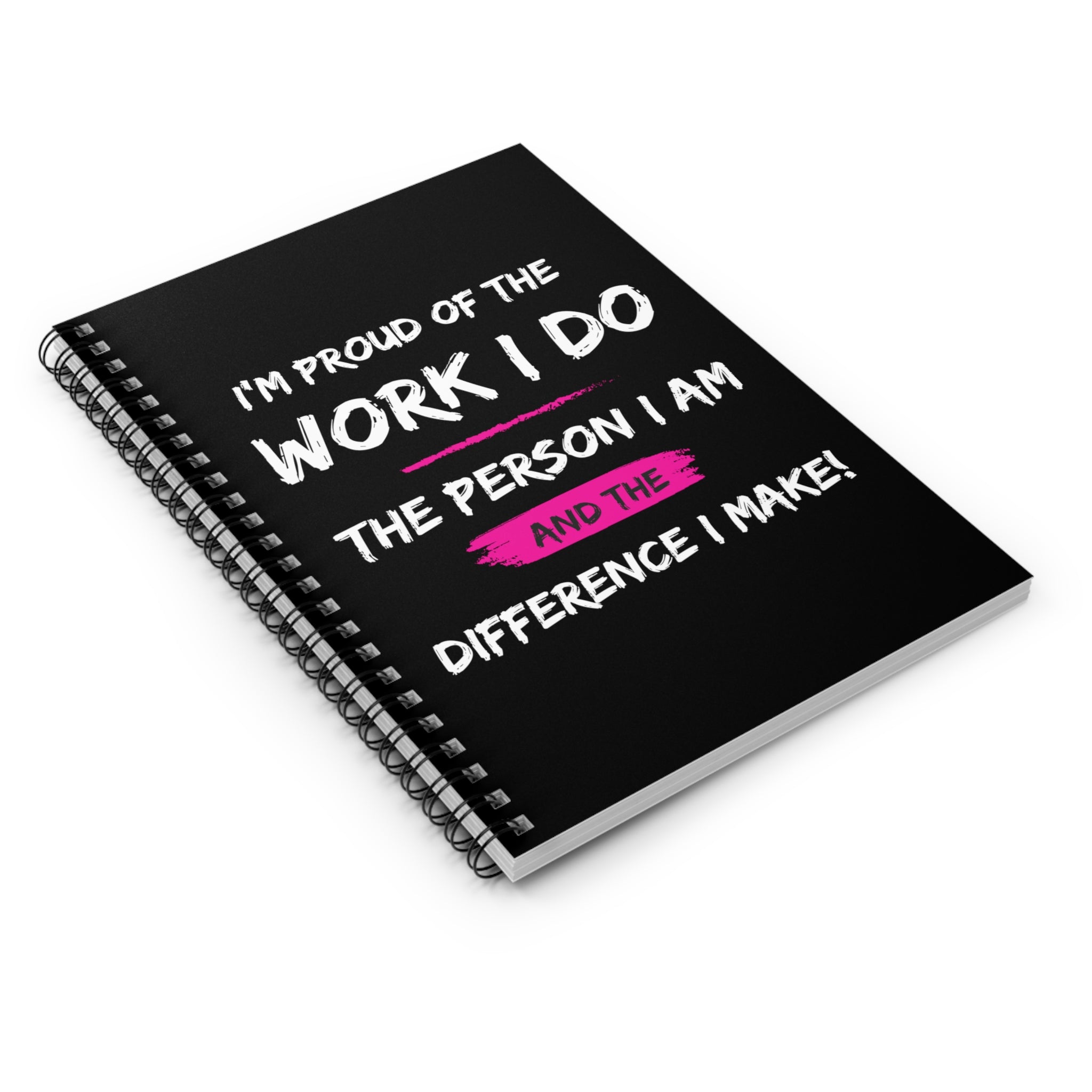 I'm Proud Spiral Notebook - Ruled Line