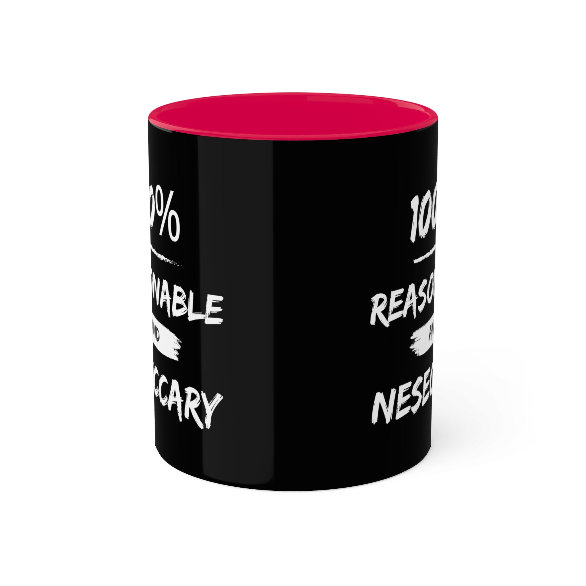 Reasonable & Necessary Colorful Mugs, 11oz - 12 colours