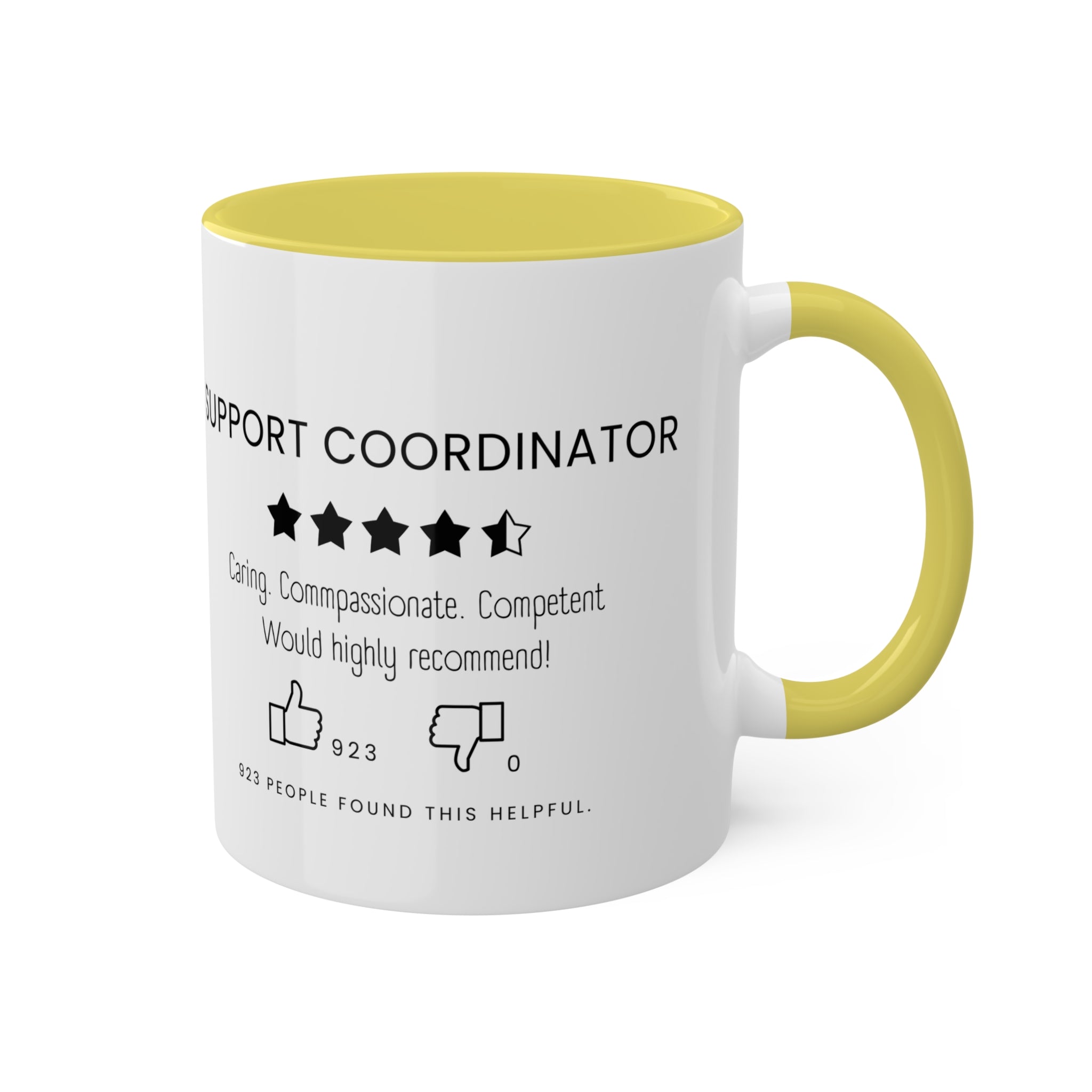 Support Coordinator Colorful Mugs, 11oz - 12 colours