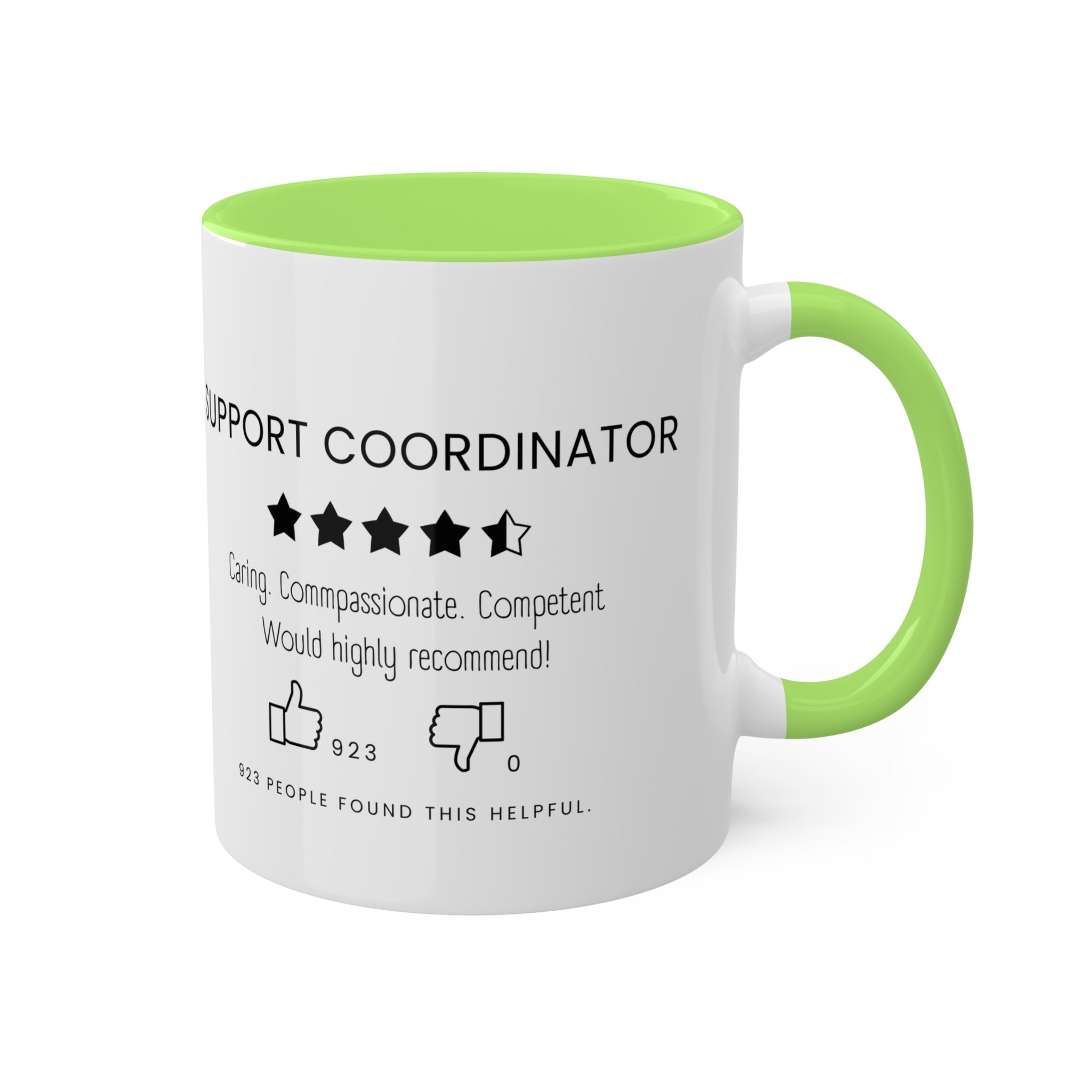 Support Coordinator Colorful Mugs, 11oz - 12 colours