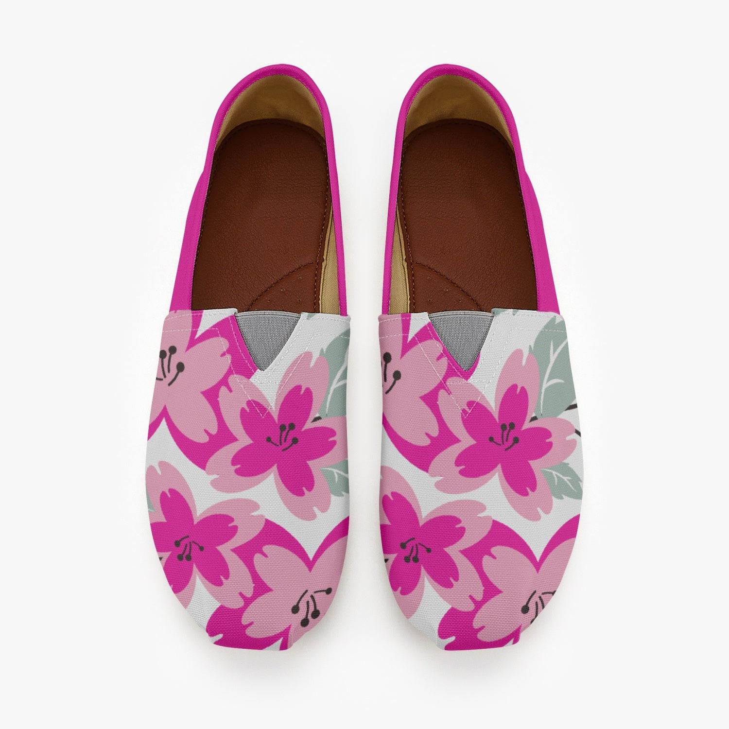 COWGIRL CODE CANVAS FLAT LOAFERS