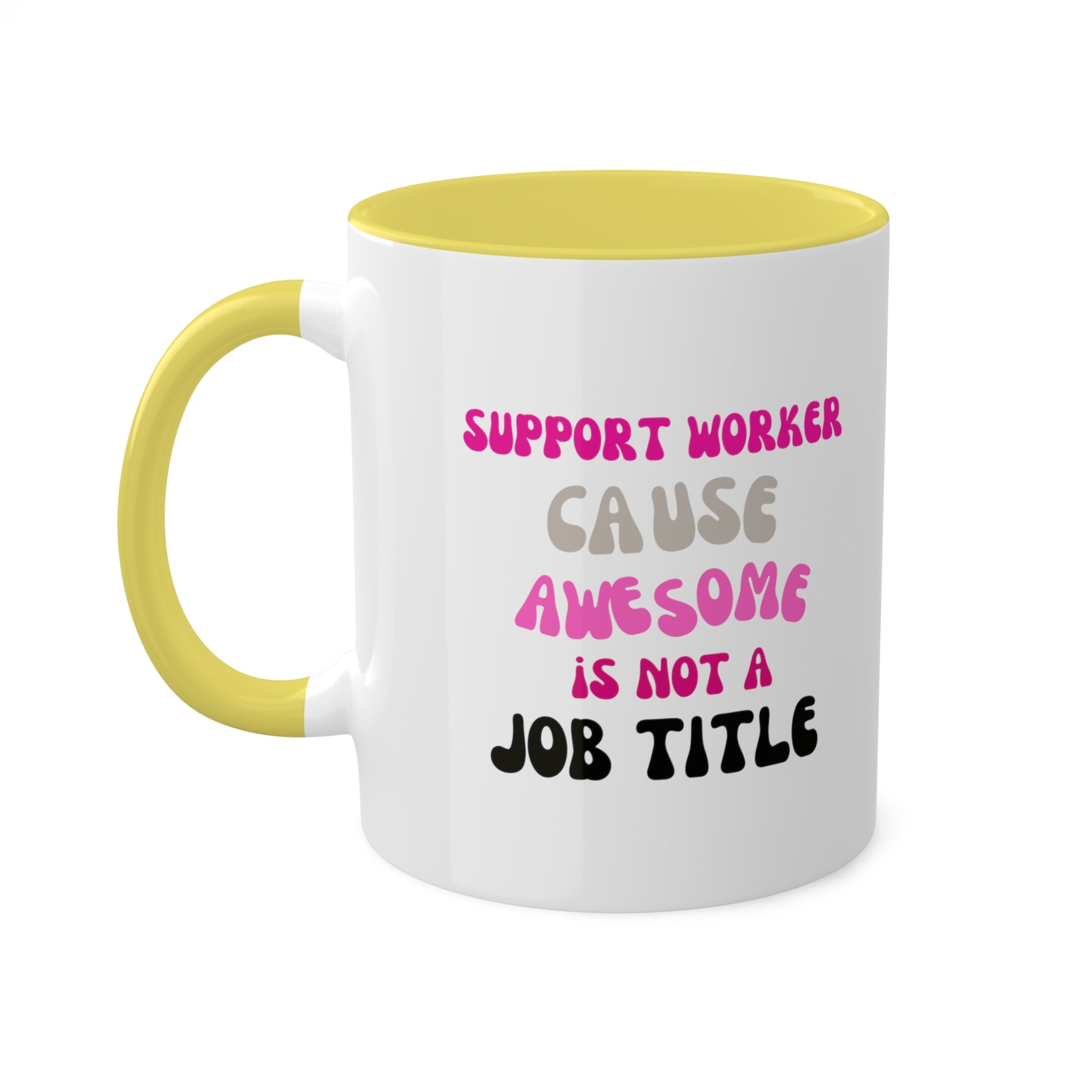 Awesome Not A Title Colorful Mugs, 11oz - 12 colours