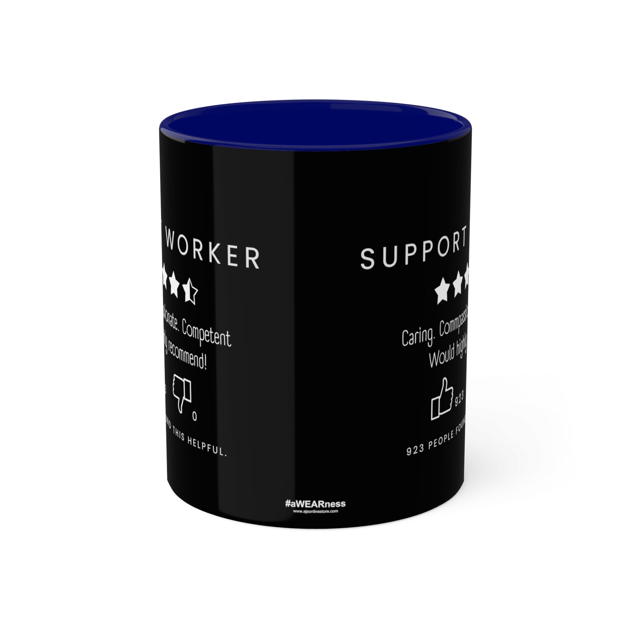 Support Worker Colorful Mugs, 11oz - 12 colours