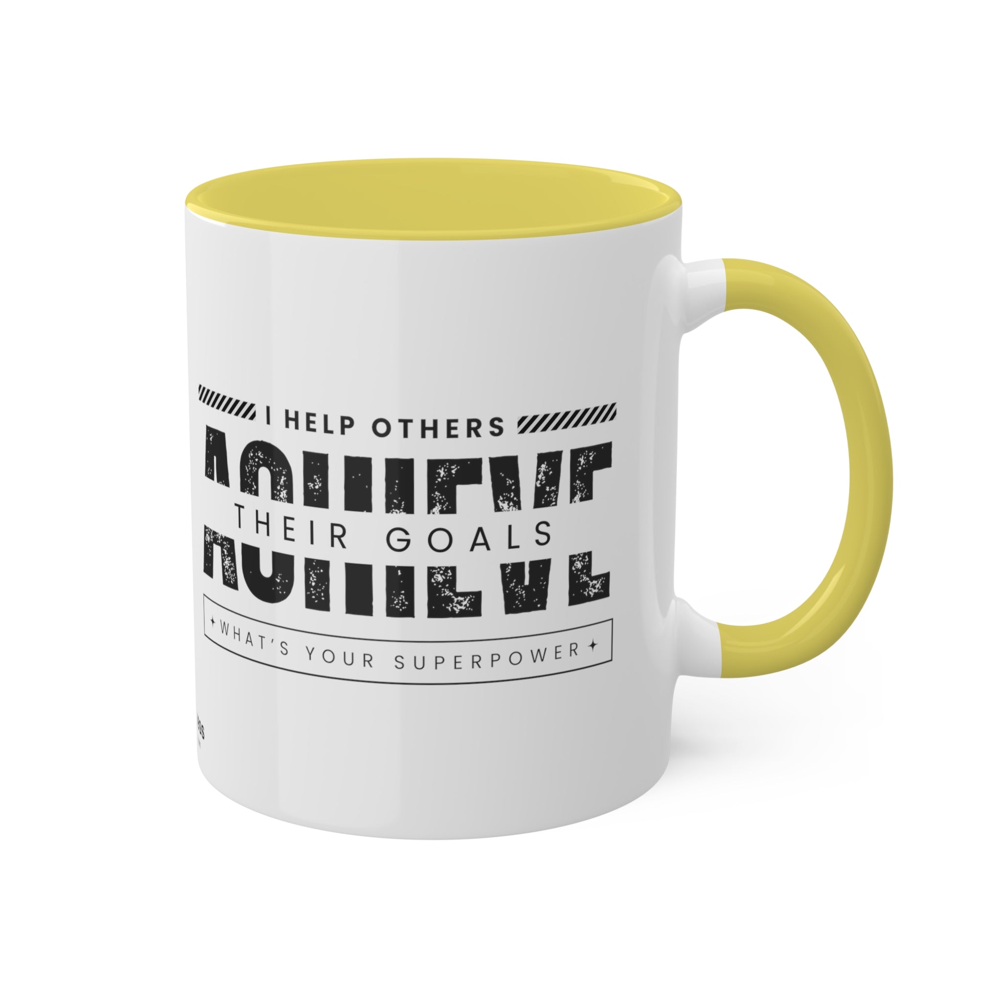 Achieving Goals Colorful Mugs, 11oz - 12 colours