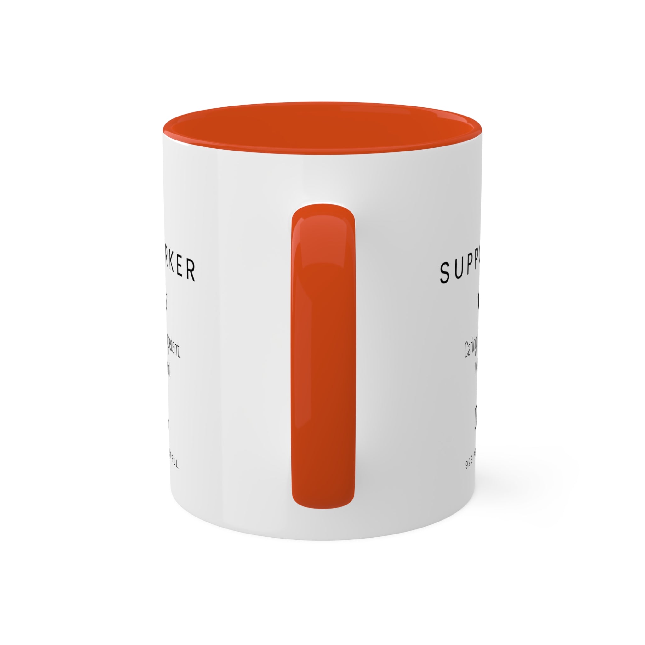 Support Worker Colorful Mugs, 11oz - 12 colours