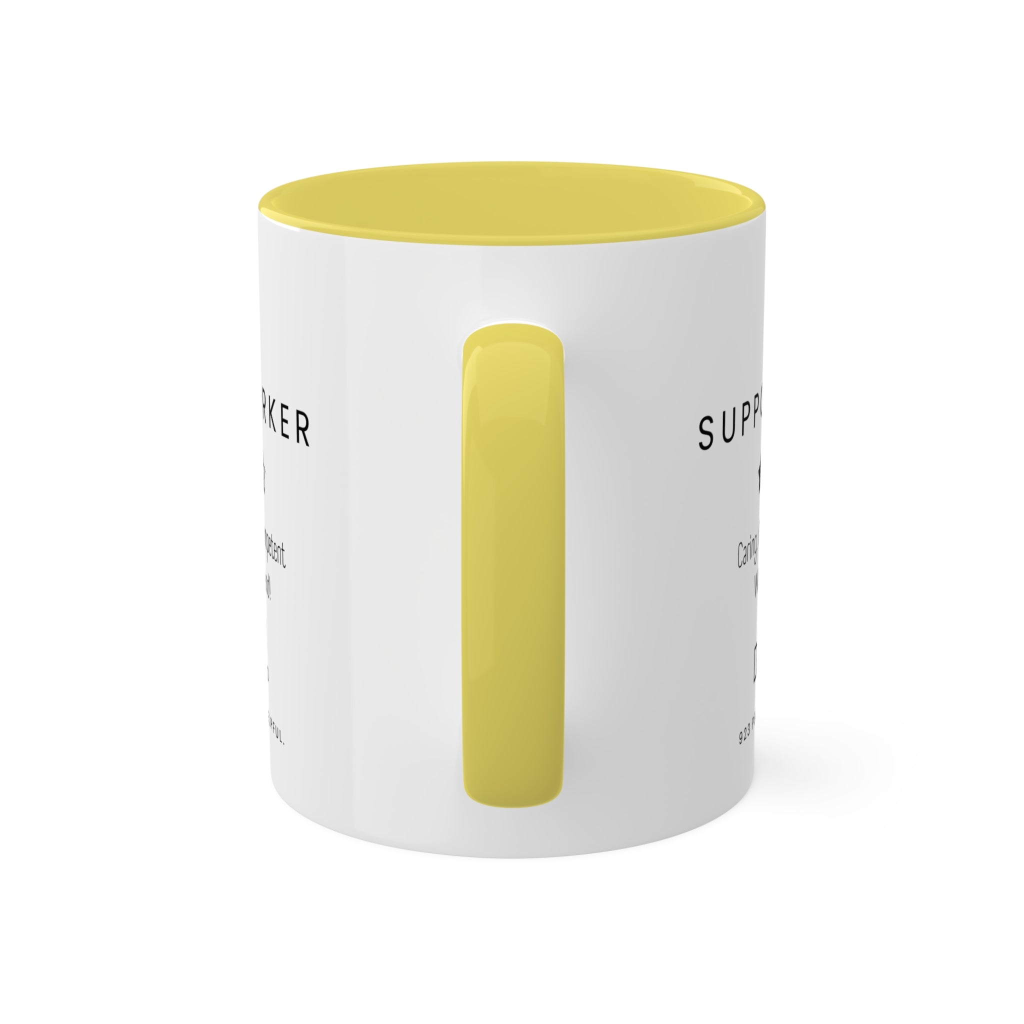 Support Worker Colorful Mugs, 11oz - 12 colours