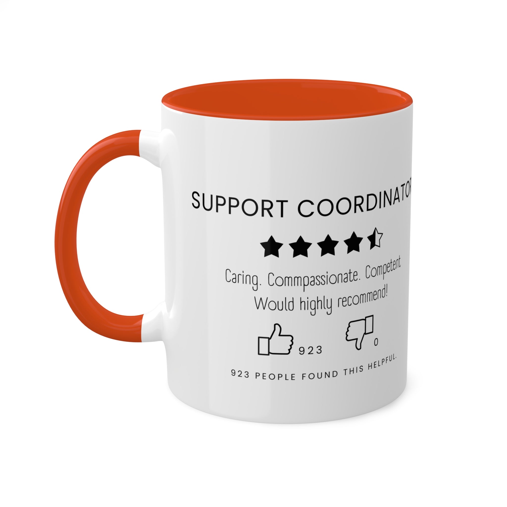 Support Coordinator Colorful Mugs, 11oz - 12 colours