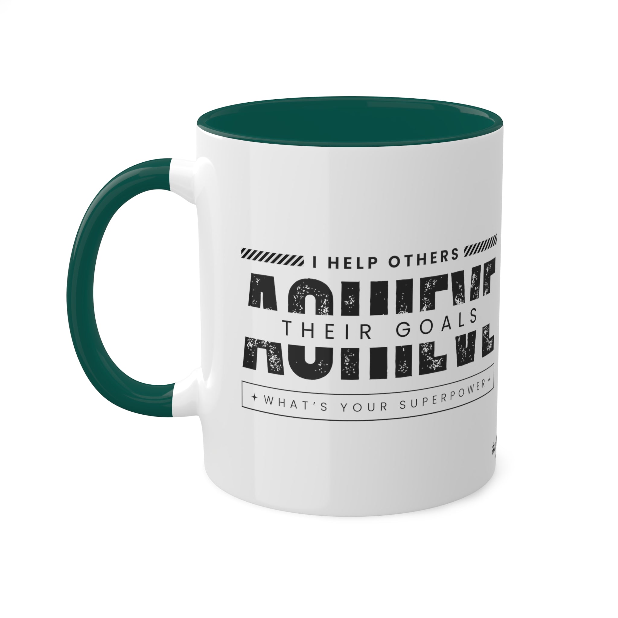 Achieving Goals Colorful Mugs, 11oz - 12 colours