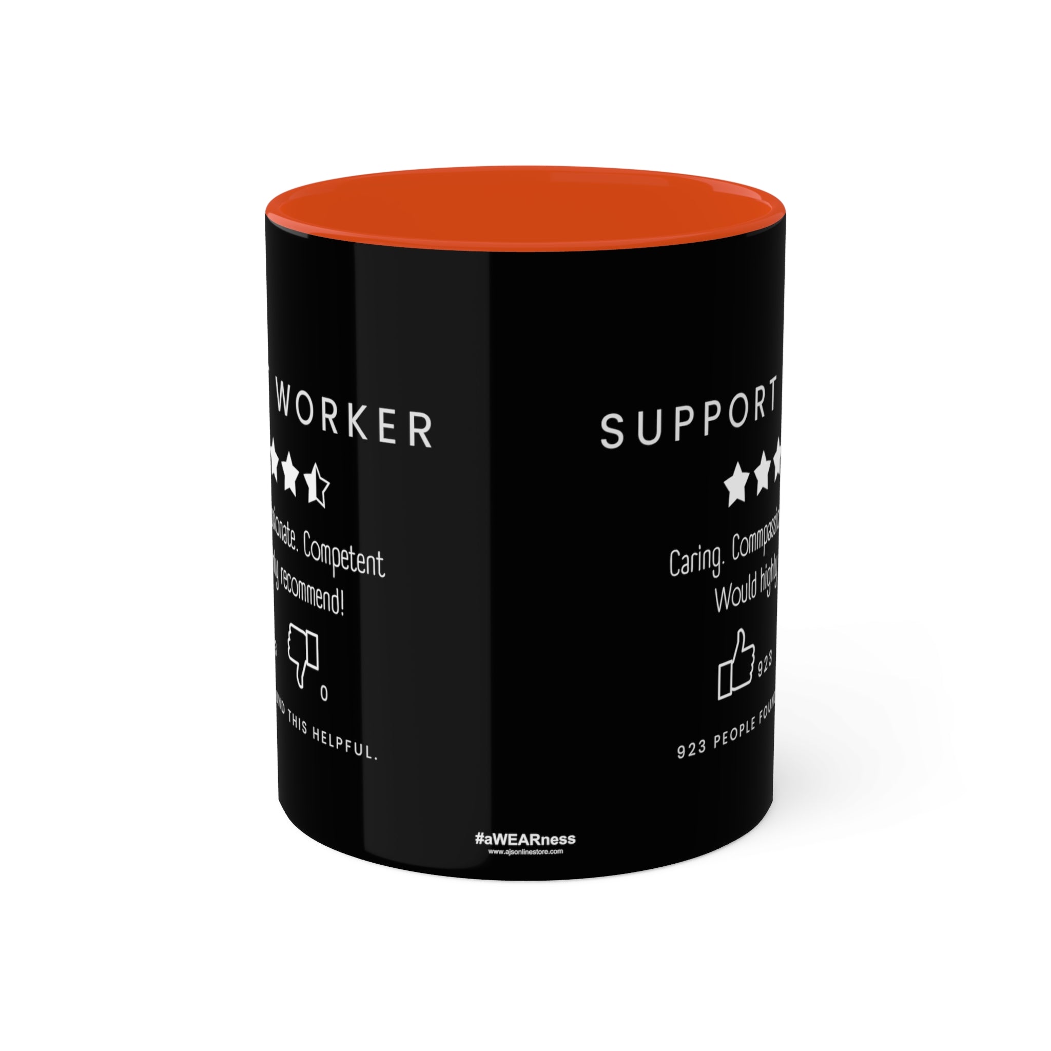 Support Worker Colorful Mugs, 11oz - 12 colours