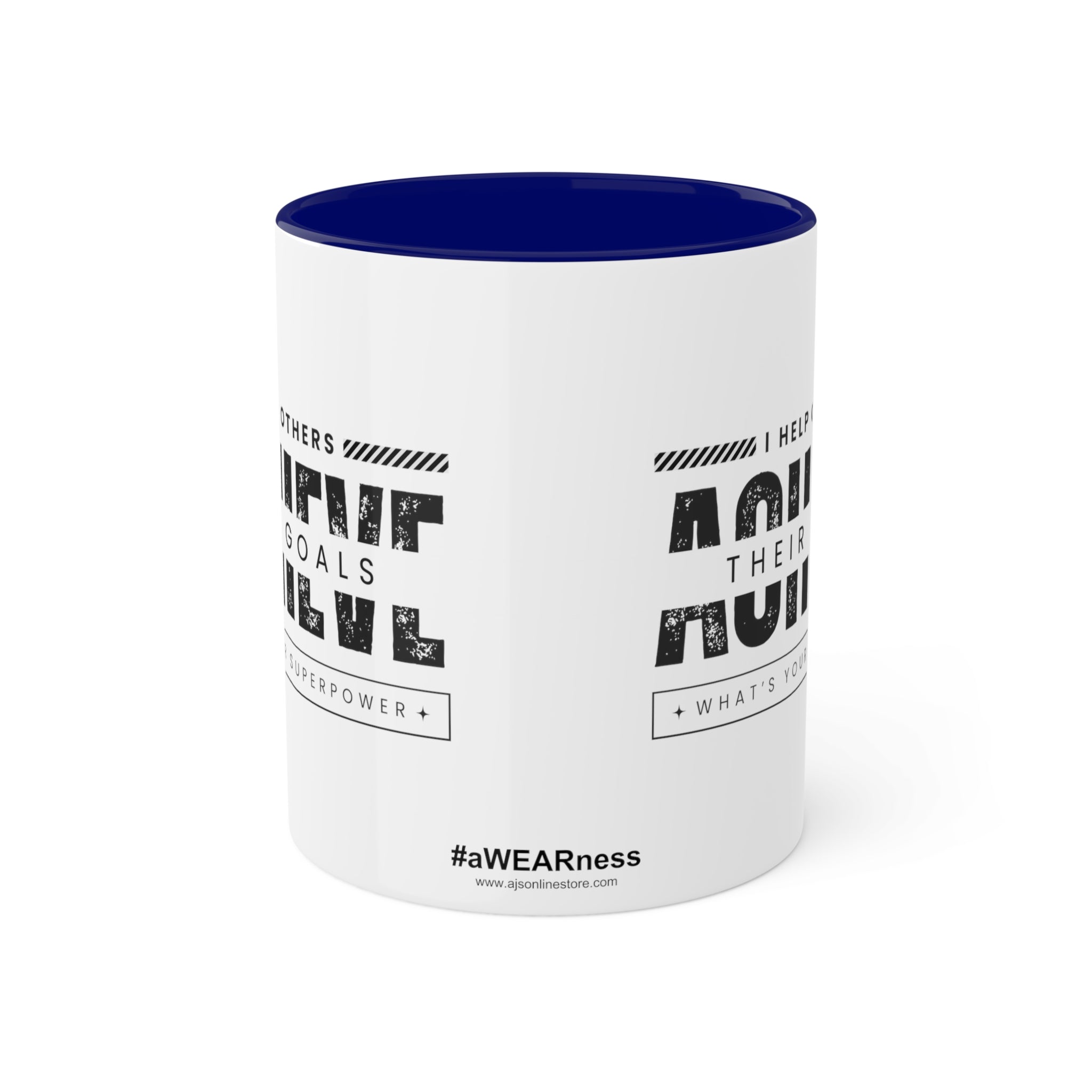 Achieving Goals Colorful Mugs, 11oz - 12 colours