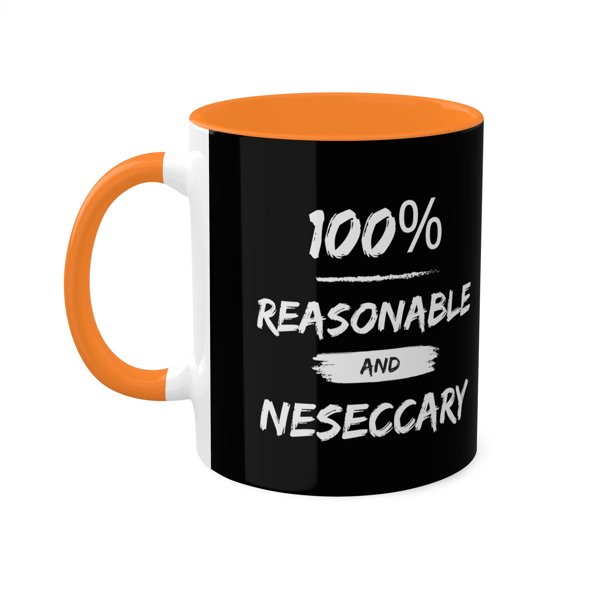 Reasonable & Necessary Colorful Mugs, 11oz - 12 colours