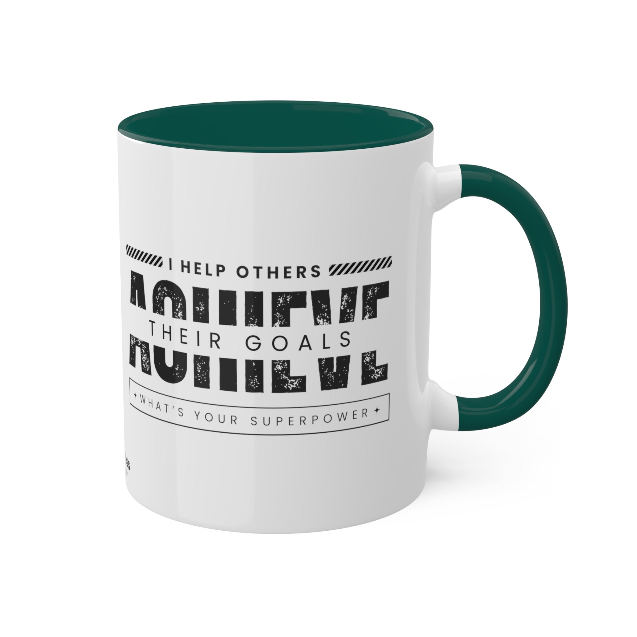 Achieving Goals Colorful Mugs, 11oz - 12 colours