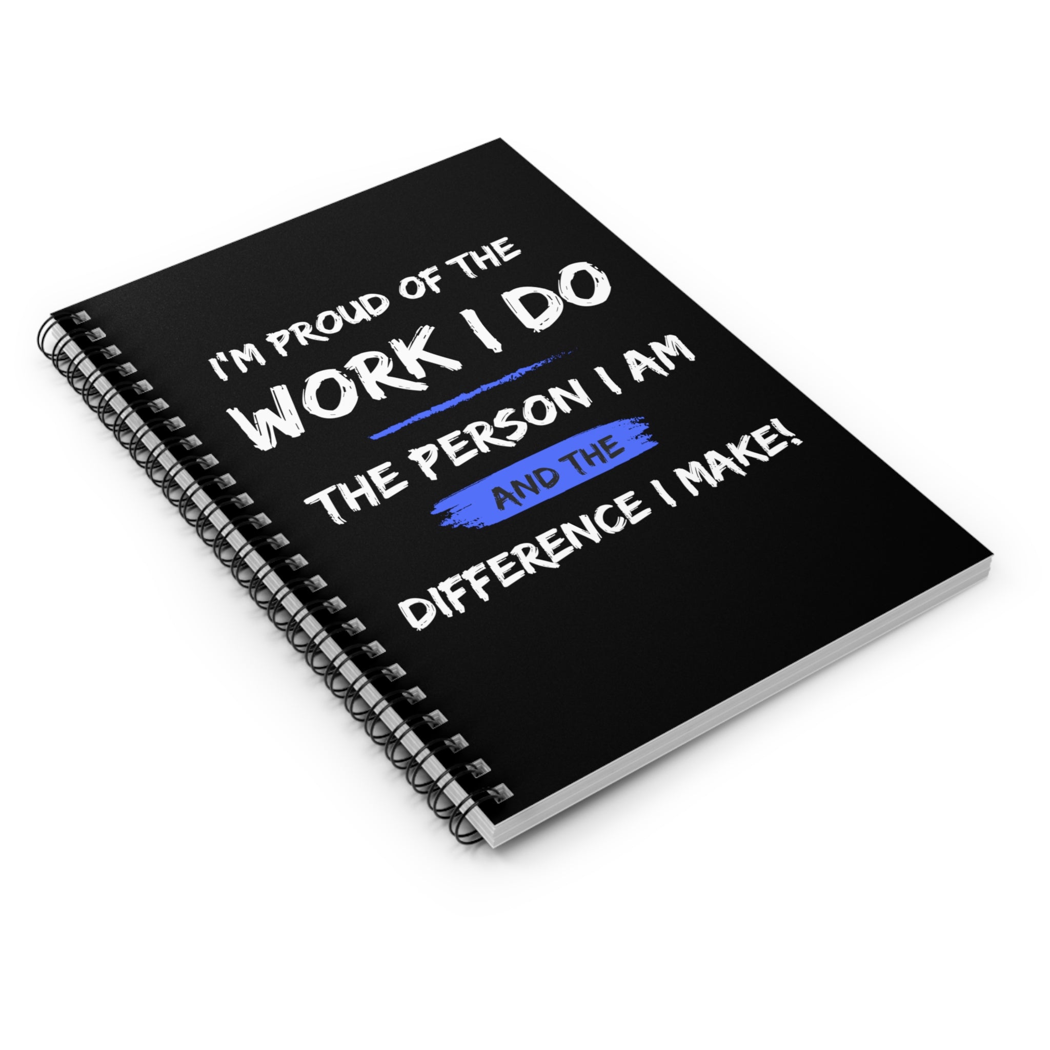 I'm Proud Spiral Notebook - Ruled Line