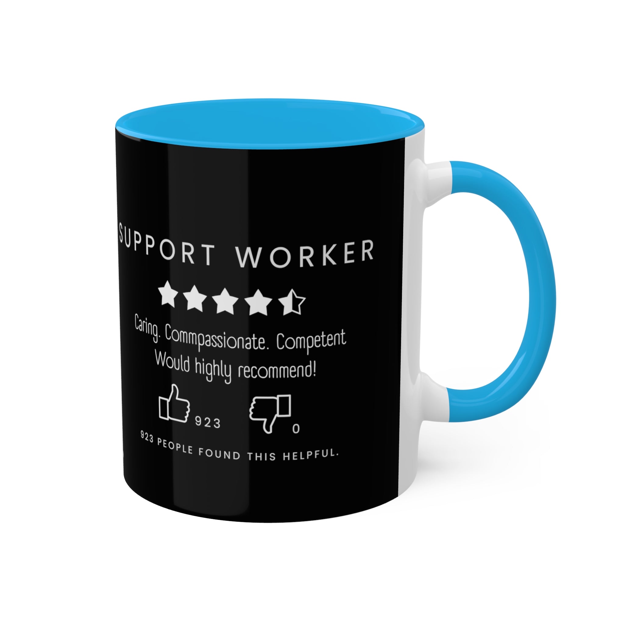 Support Worker Colorful Mugs, 11oz - 12 colours